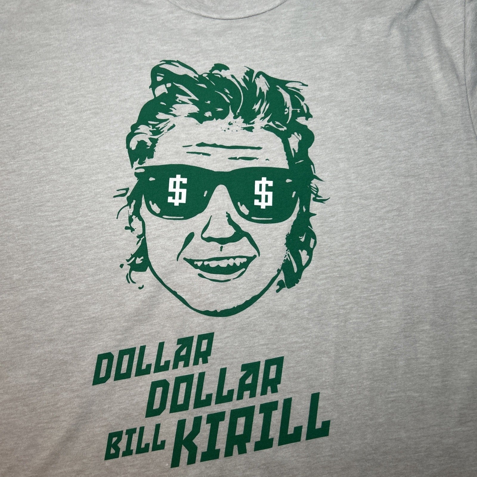 Minnesota Wild "Dollar Dollar Bill Kirill" #97 Kaprizov Small T-Shirts Sotastick