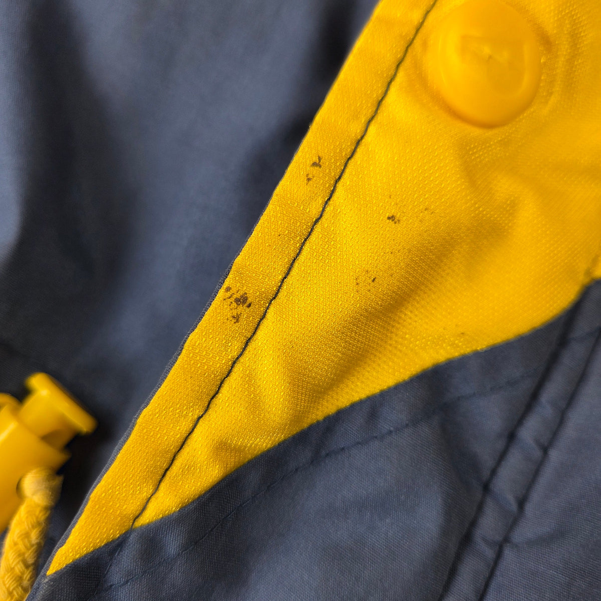 Vintage Pro Player Michigan Wolverines Parka Jacket XL Hooded Korea NCAA 90s