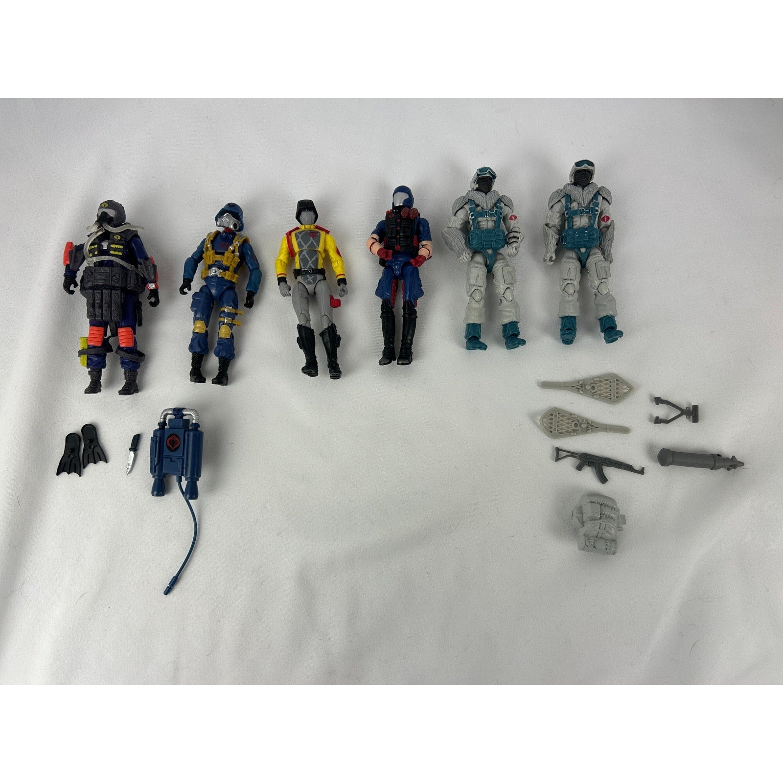 G.I. Joe Cobra Trooper Lot 25th Anniversary Snow Serpent Viper Para