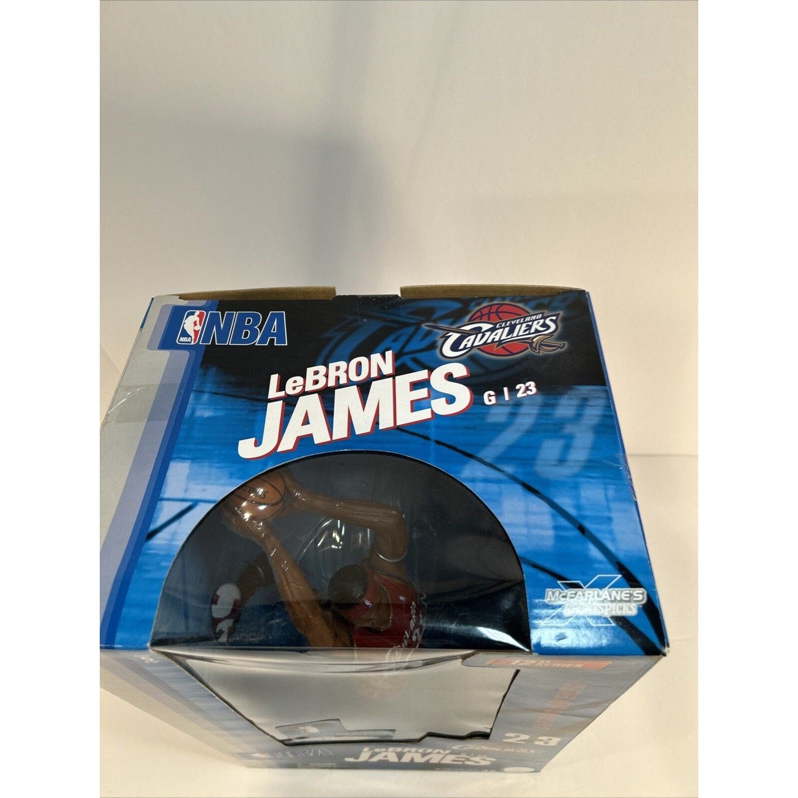 2004 McFarlane 12" LeBron James Figure Cleveland #23 Cavaliers New in Box NBA