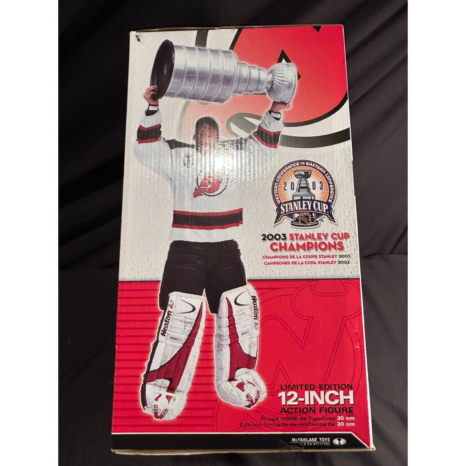 Martin Brodeur McFarlane NHL Series 2 12" Devils Stanley Cup Champions Figure NIB HOF