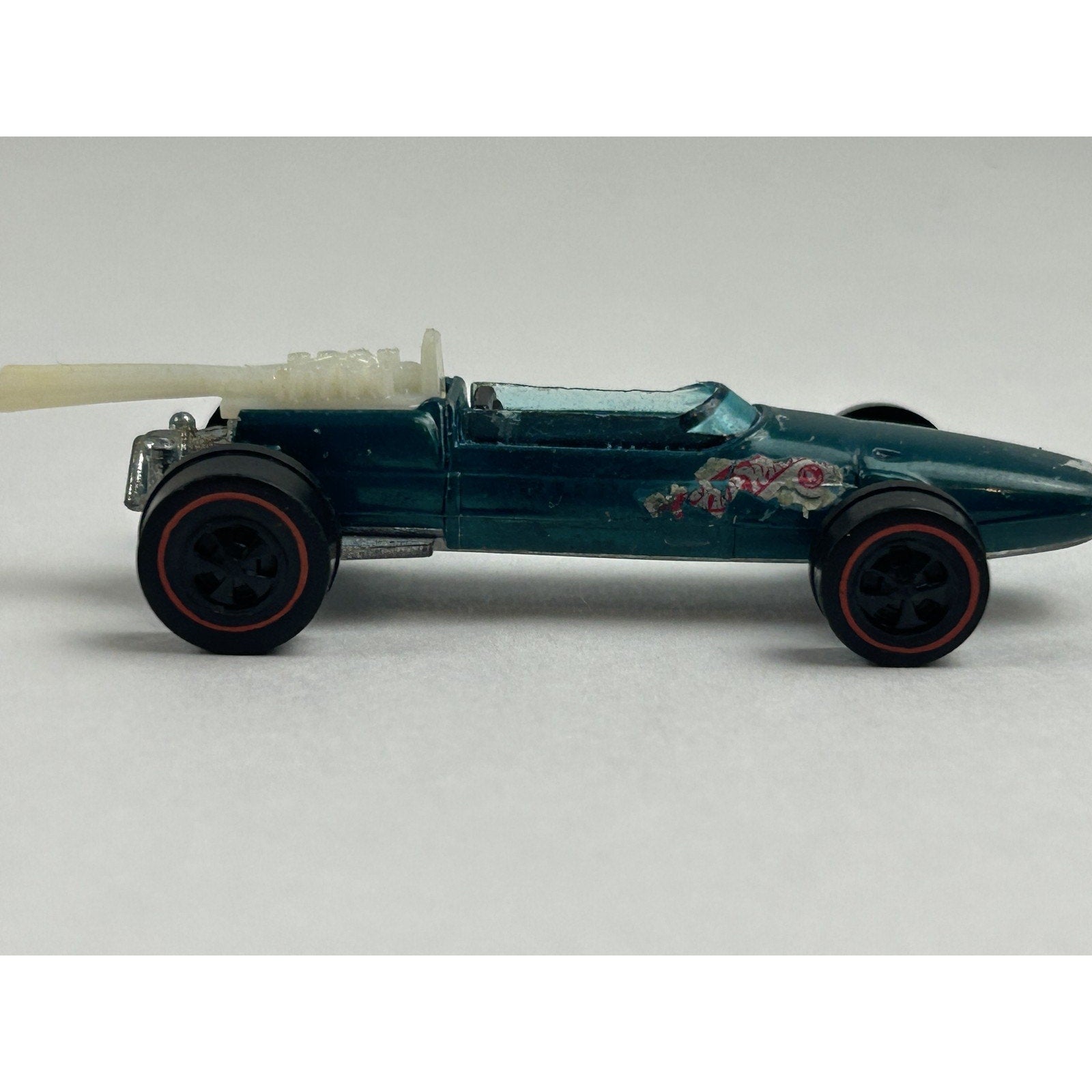 Vintage Hot Wheels Brabham Repco F1 Blue Redline 1969 Diecast Car