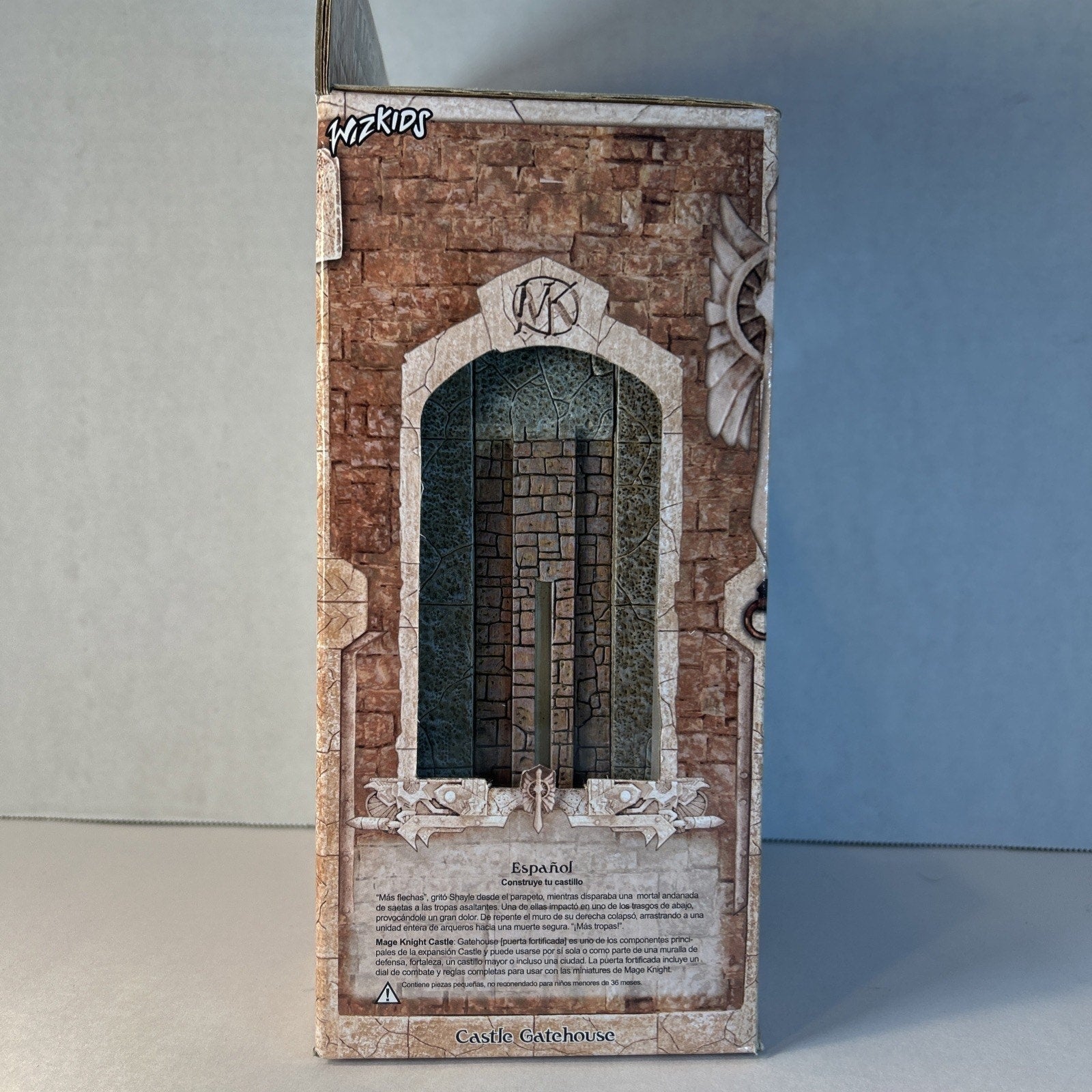 Mage Knight Castle Gatehouse WizKids 2002 D&D Warhammer Terrain NIB