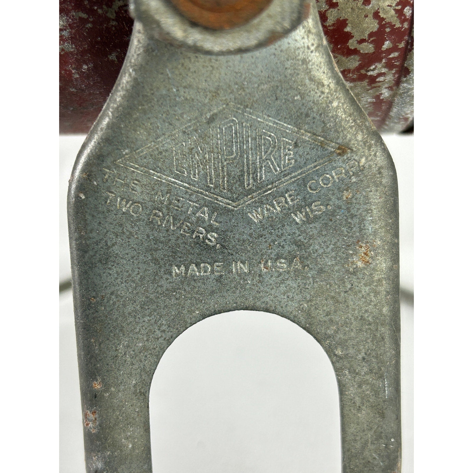 Empire Metal Ware Railroad Lantern Vintage 6V Battery Work Light