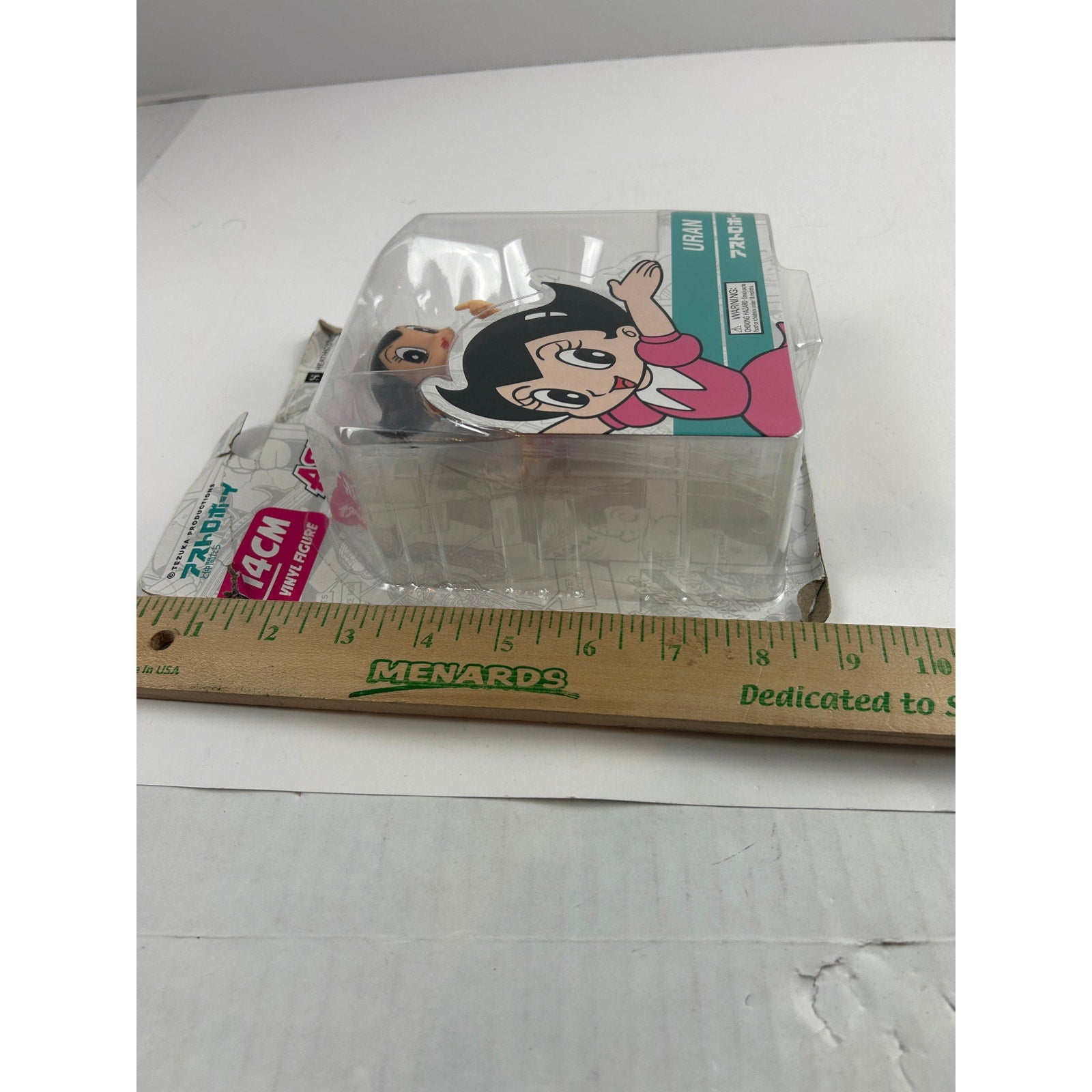 Uran Astro Boy & Friends 14 cm Vinyl Figure – Heathside NIB – Some Card Damage