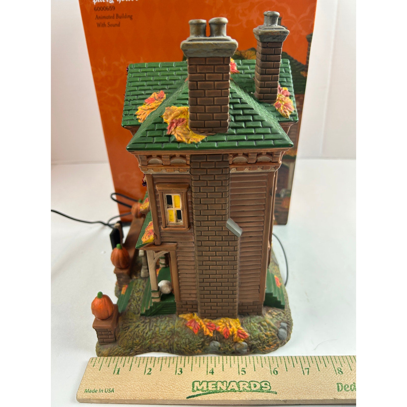 Department 56 Monster Mash Party House 6000659 Animated Musical Lighted with Box