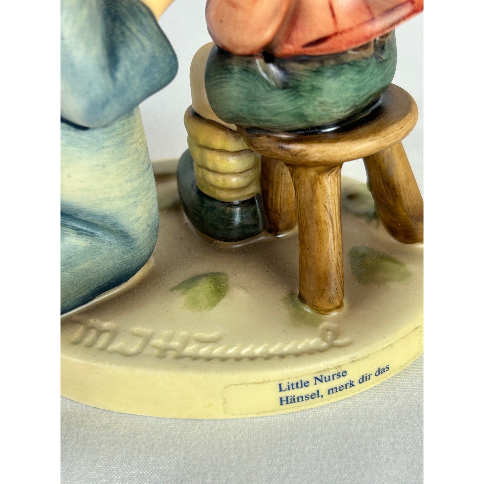 Goebel Little Nurse Hansel Merk Dir Das Figurine W Germany M I Hummel