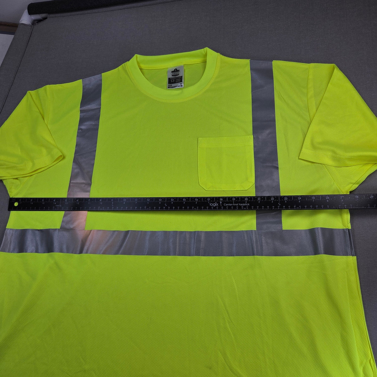 Ergodyne GloWear 8289 Hi Vis Reflective Safety Work Shirt Lime 5XL Class 2