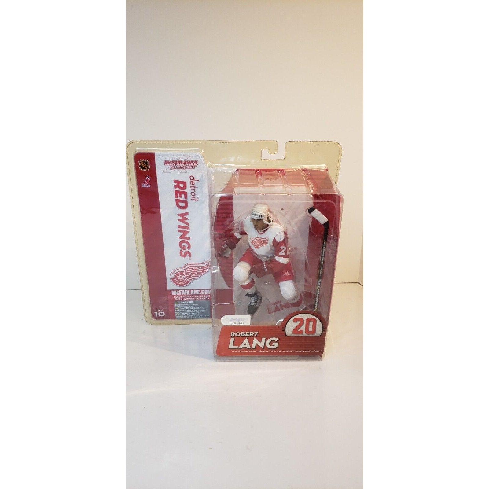 Robert Lang McFarlane NHL Series 10 Detroit Redwings NEW