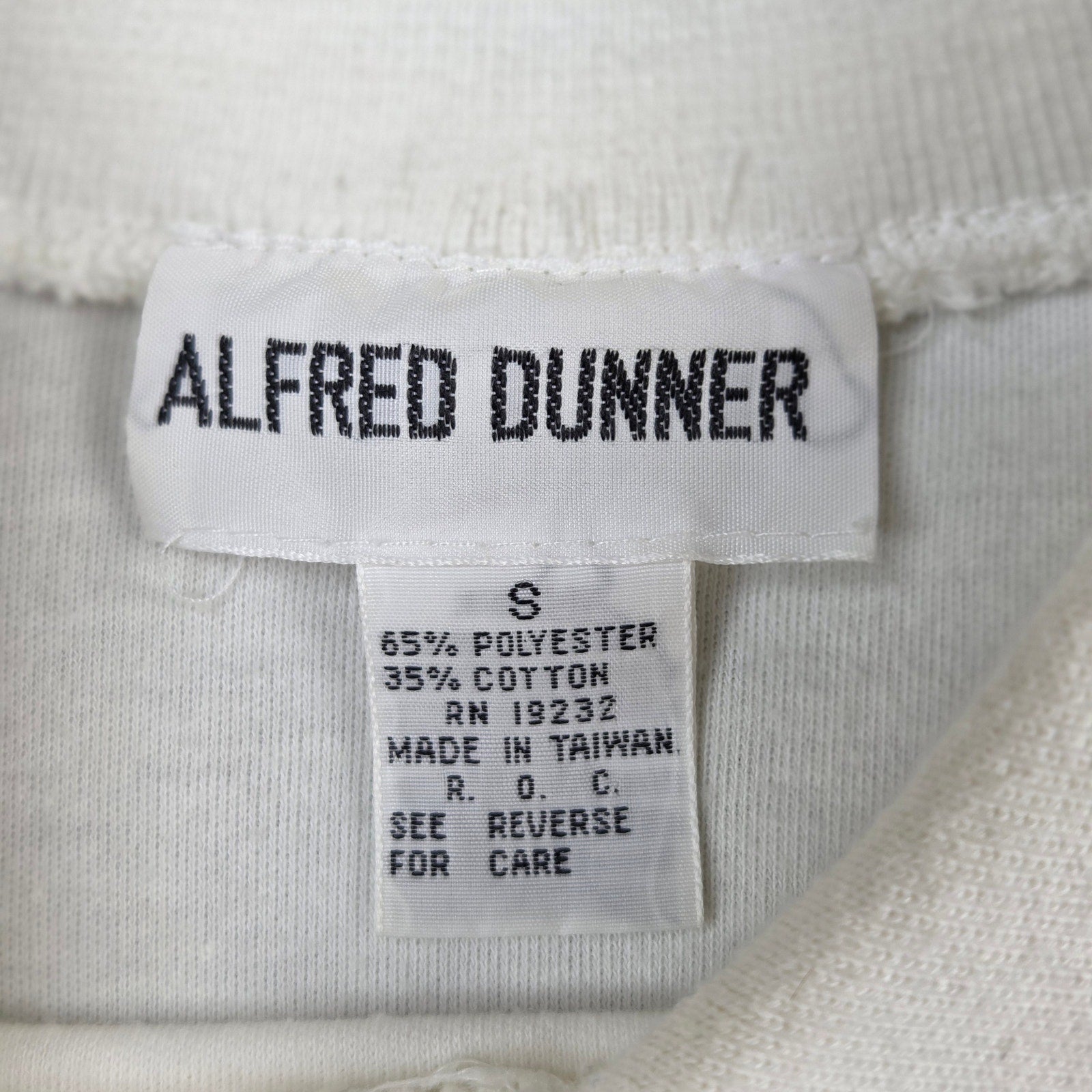 Vintage Alfred Dunner Sailboat Embroidered Sweatshirt Top S Made Taiwan