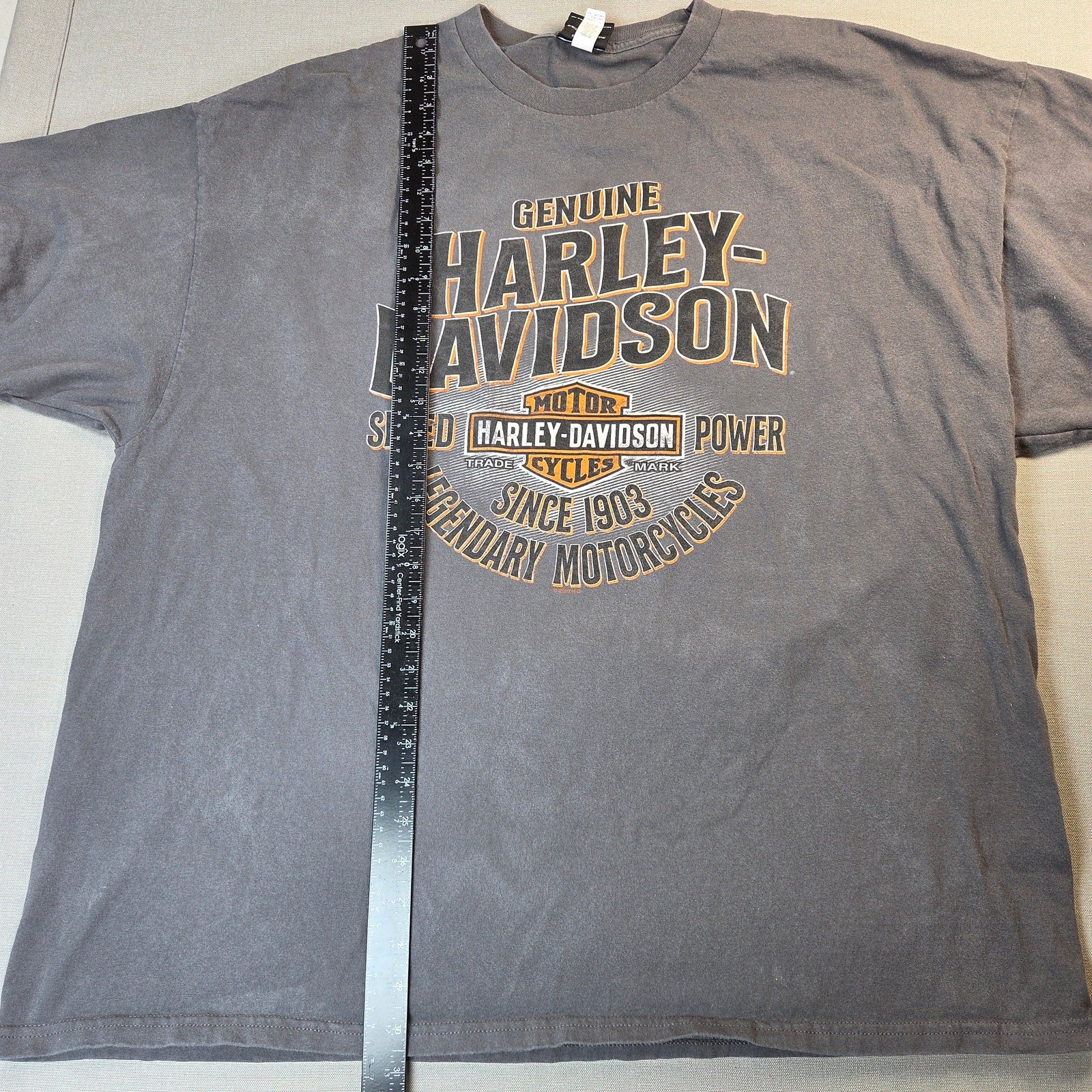 Harley Davidson Sturgis South Dakota 2020 Graphic T Shirt Mens 3XL Gray