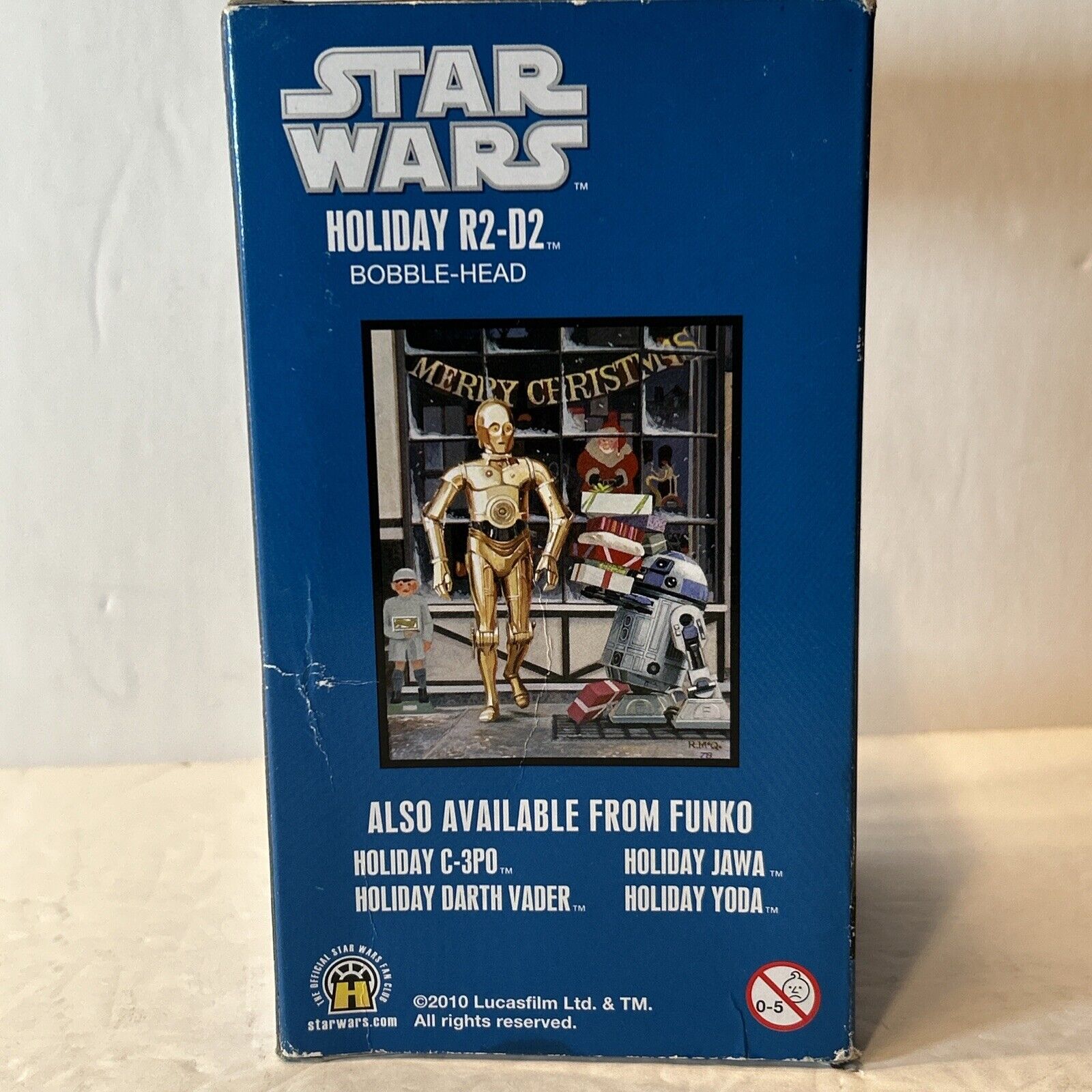 Star Wars Holiday R2-D2 Bobble-Head