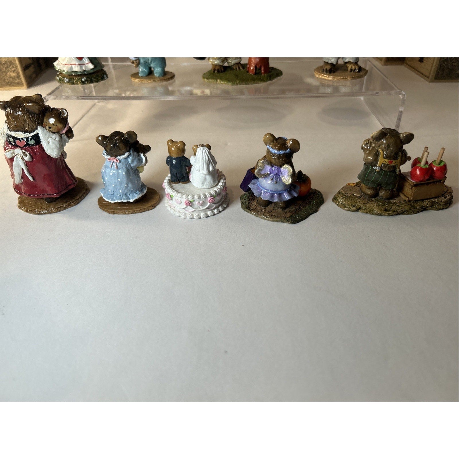 Wee Forest Folk Bear Collection BB-1–BB-16 + Wedding Bear T-09 Retired