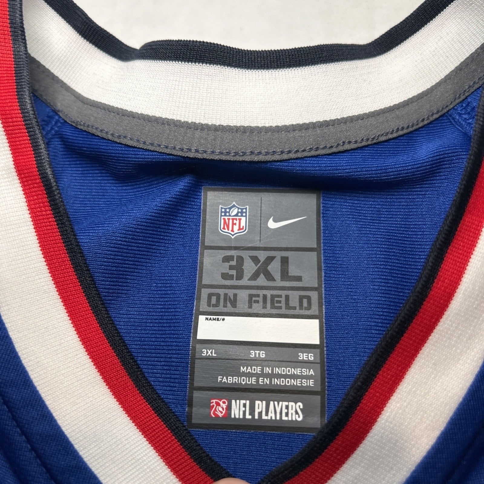 Jim Kelley #12 Buffalo Bills NFL Football Jersey Size 3XL