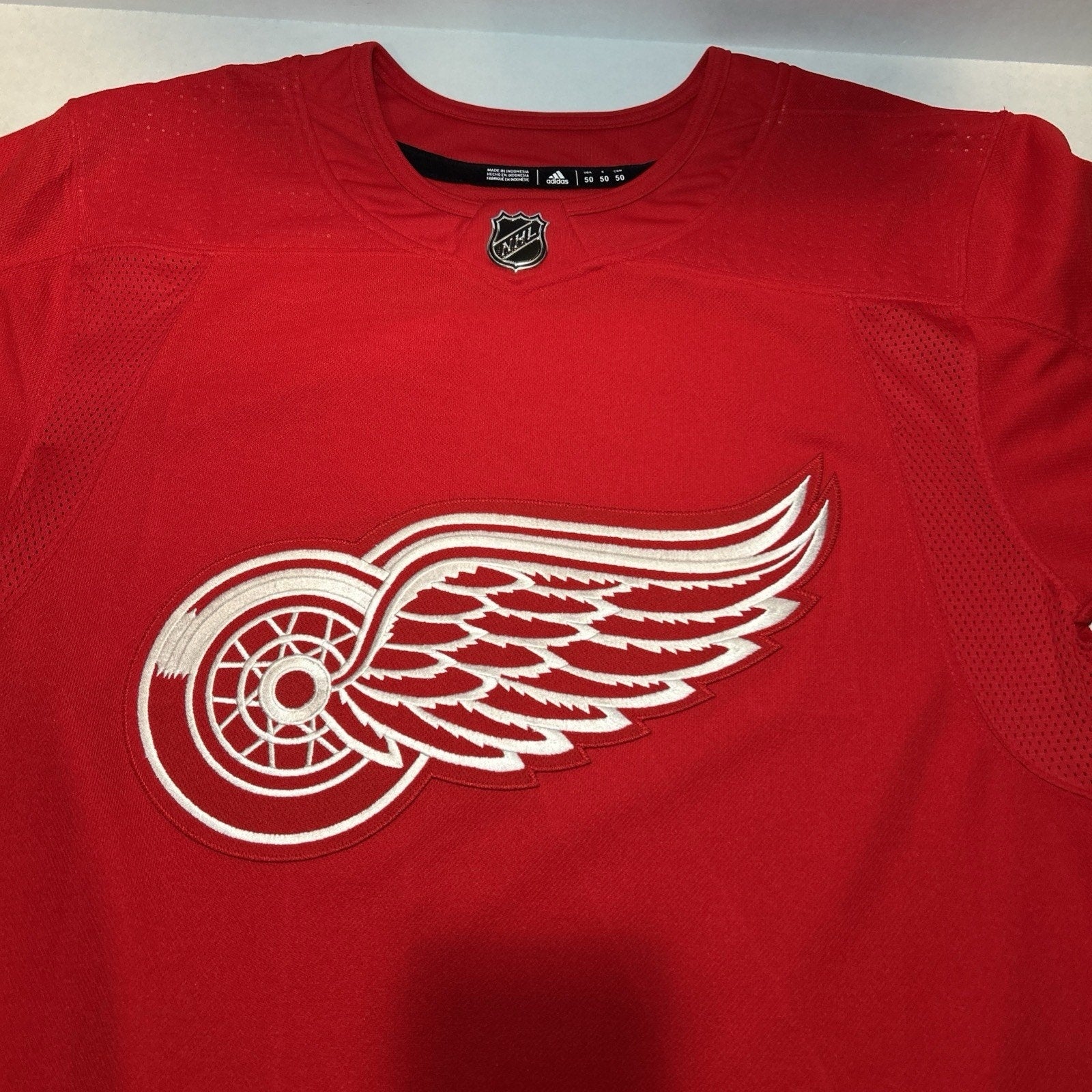 Dylan Larkin #71 Detroit Red Wings Adidas Climalite NHL Jersey Size 50