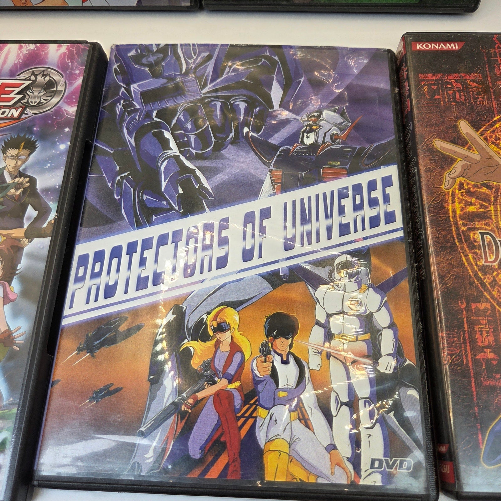 Anime DVD Lot Ranma 1/2 Storm Hawks Beyblade Yu-Gi-Oh Protectors 5DVD
