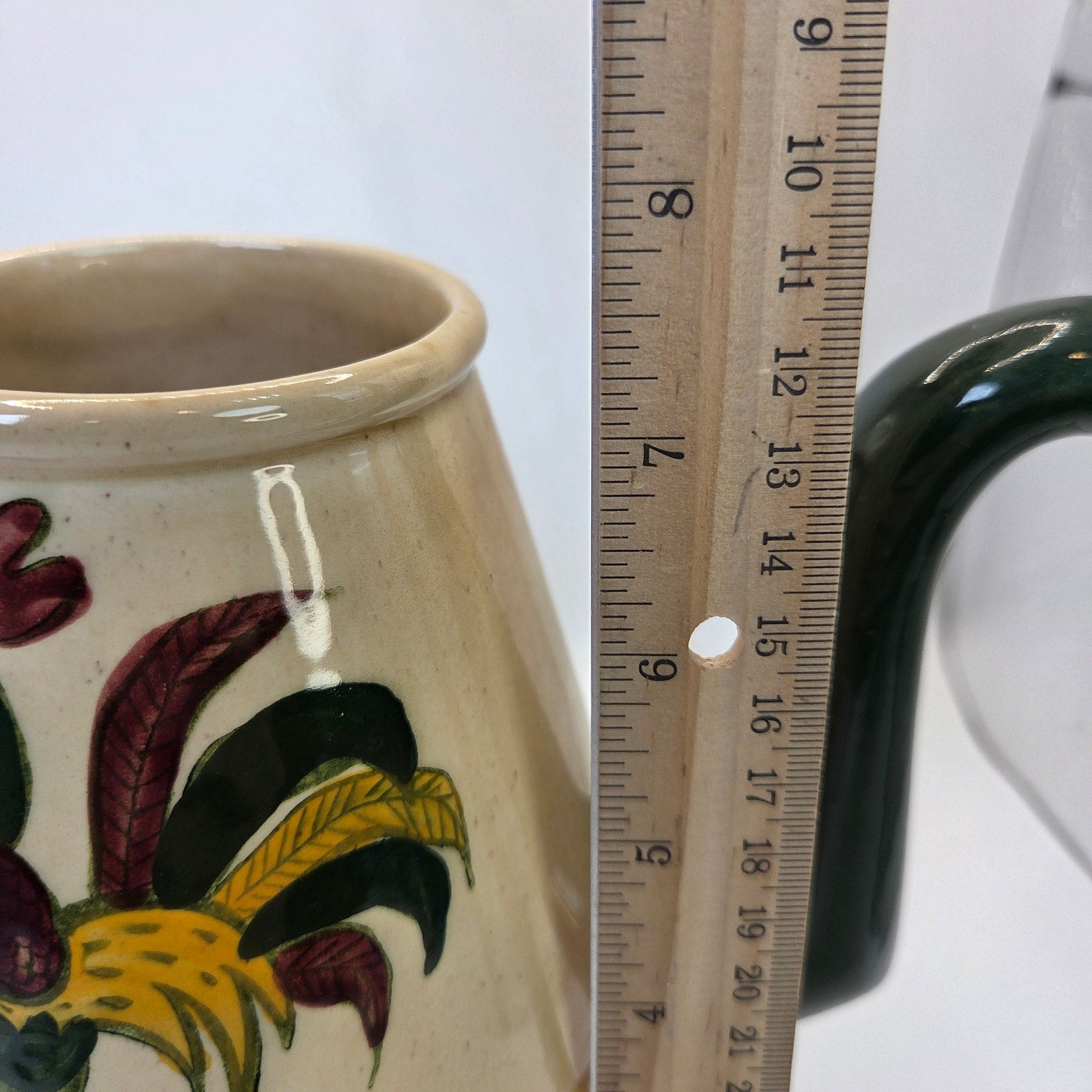 Vintage Metlox Poppytrail Rooster Pitcher Watering Can Style – Read