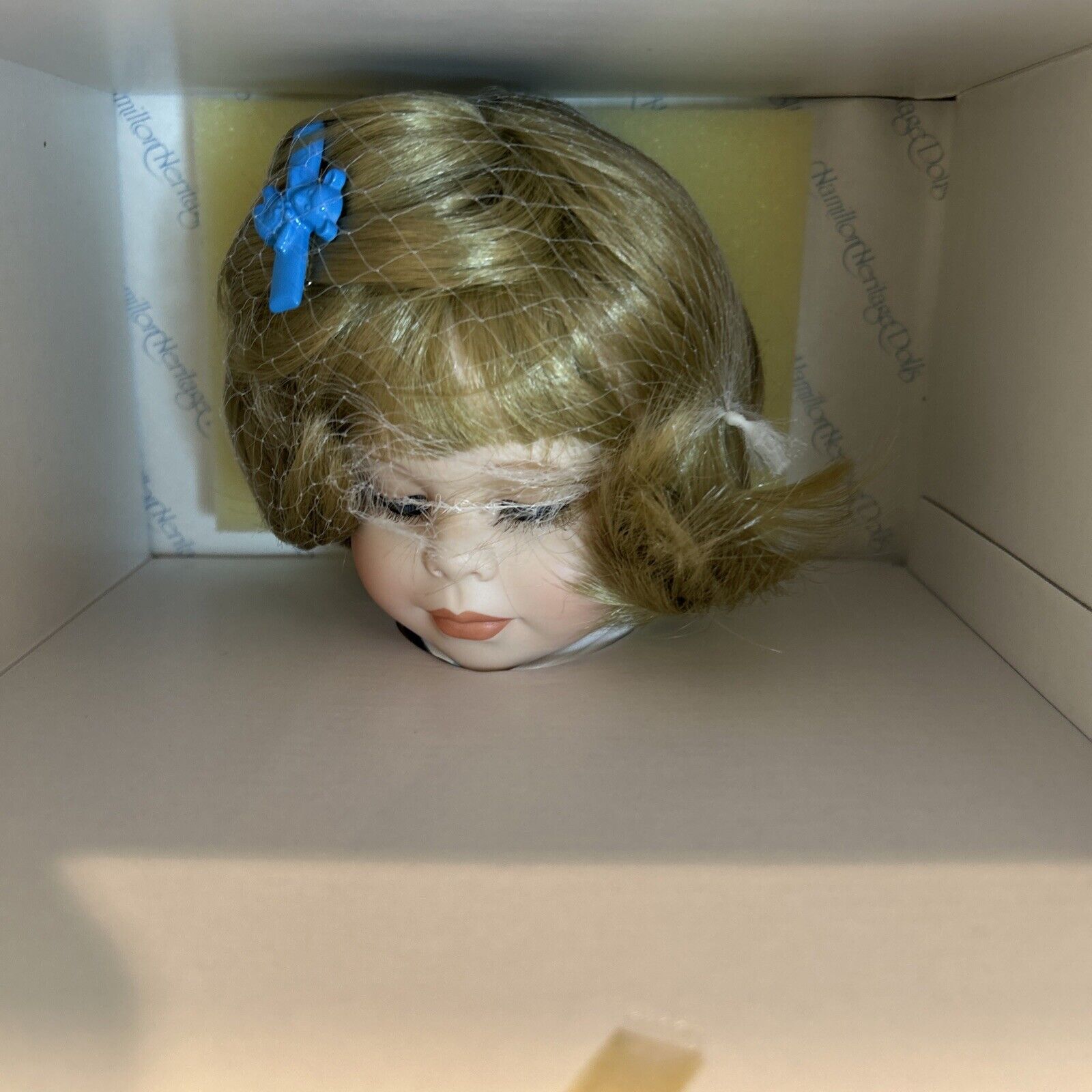 Quiet Time Porcelain Doll by Donald Zolan Hamilton 1992 COA Original Box