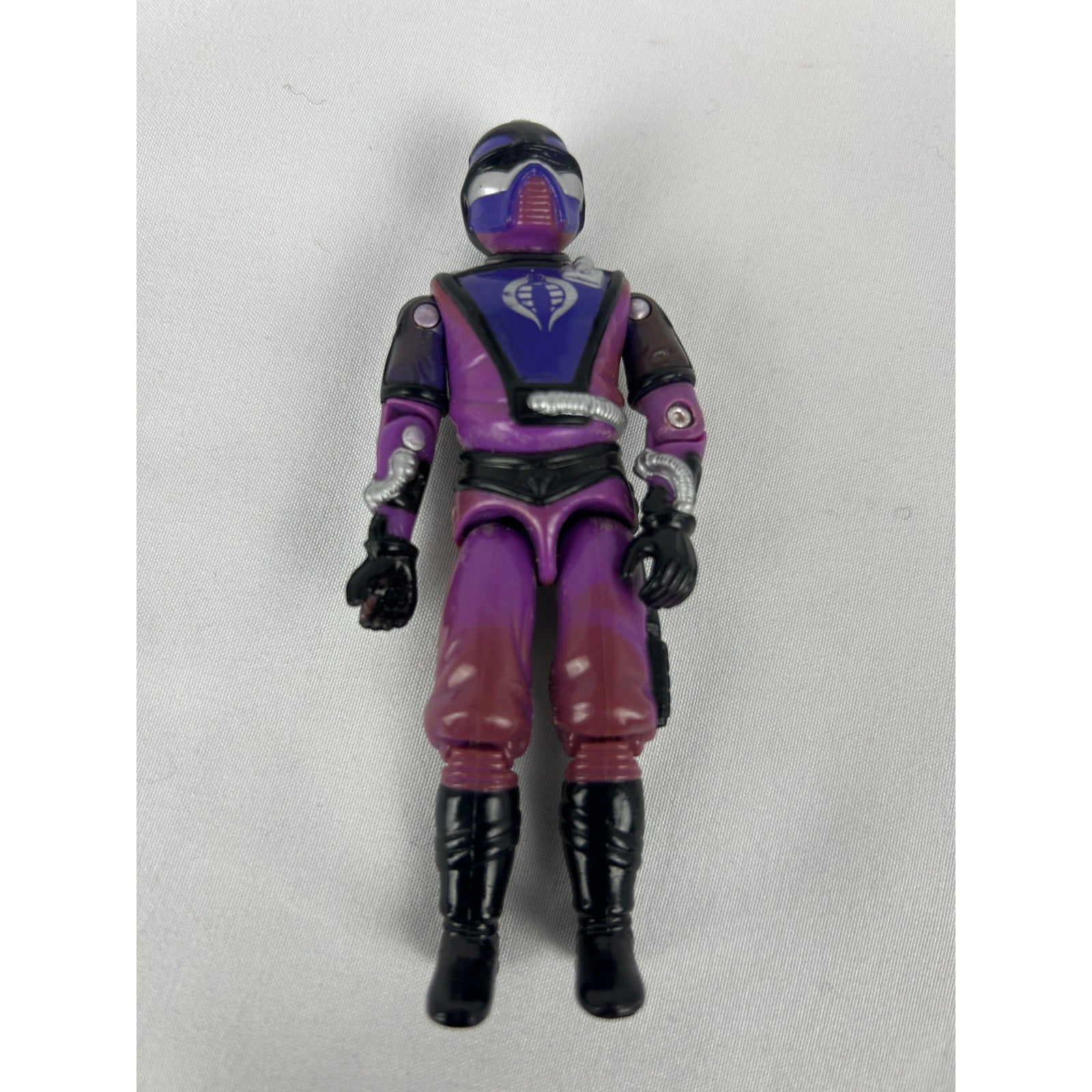 GI Joe Cobra Techno Viper Action Figure 1987 Hasbro Complete w File Card