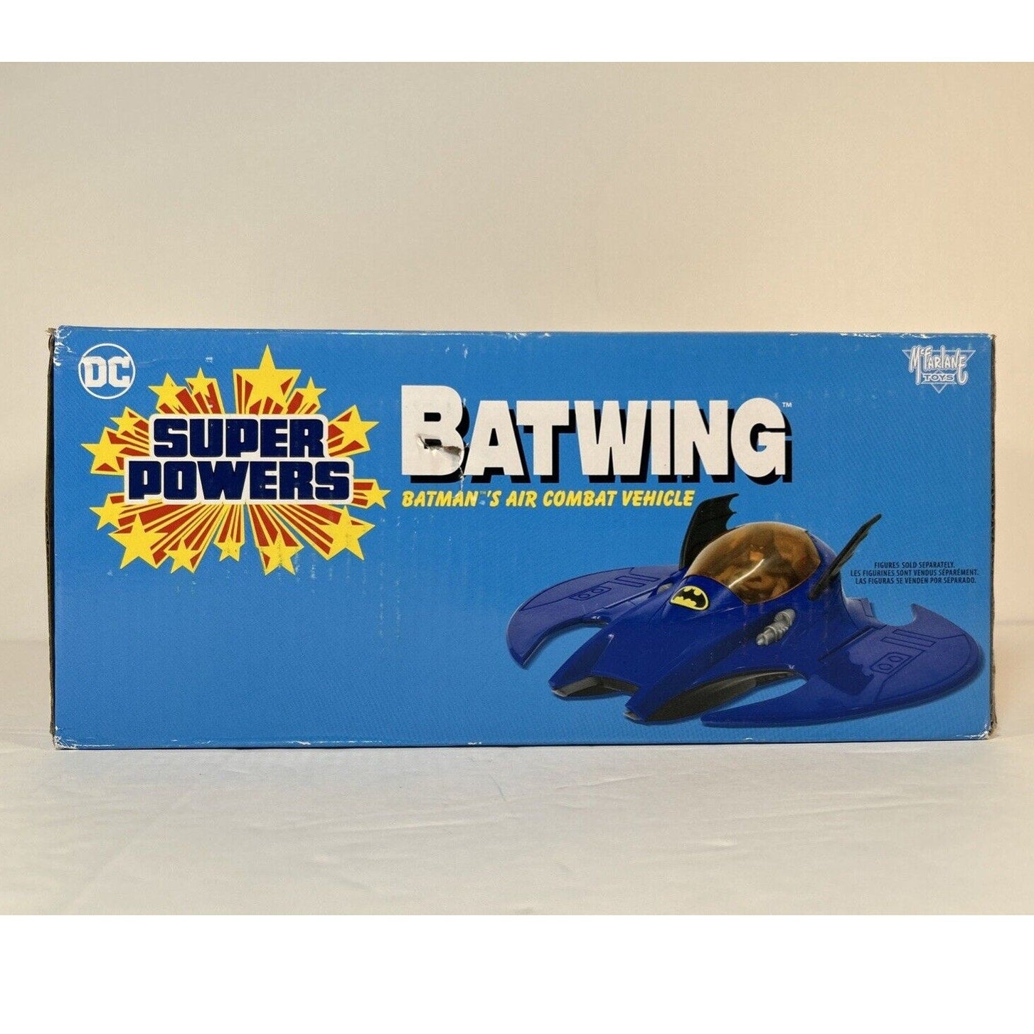 New DC Super Powers Batwing Batman's Air Combat Vehicle McFarlane