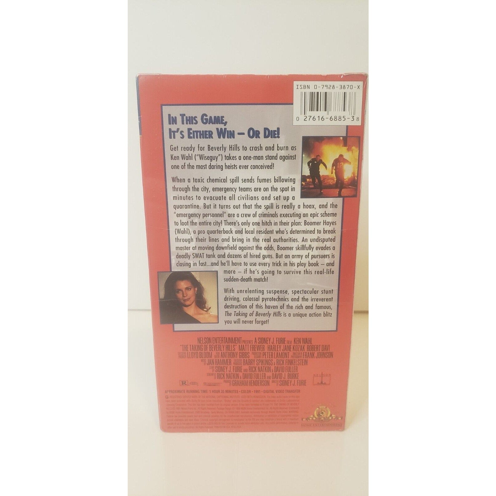 The Taking of Beverly Hills VHS New Sealed, 1998, Movie Time