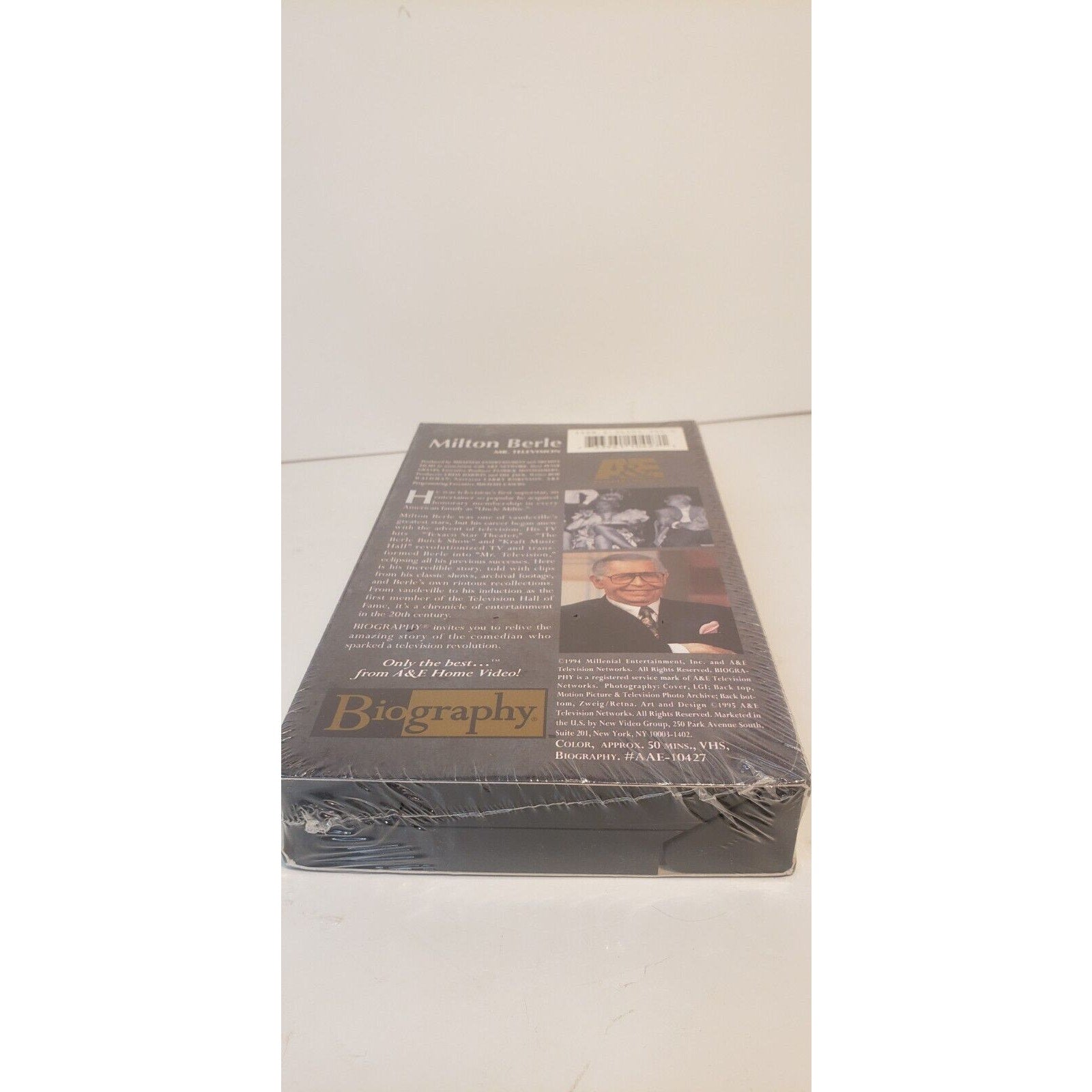 A&E Biography Milton Berle Mr. Television VHS New Sealed 1994
