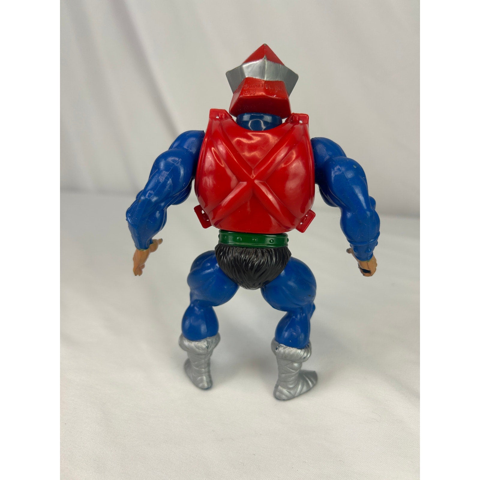 Vintage MOTU Mekaneck Figure w Original Armor Mattel 1983 He-Man