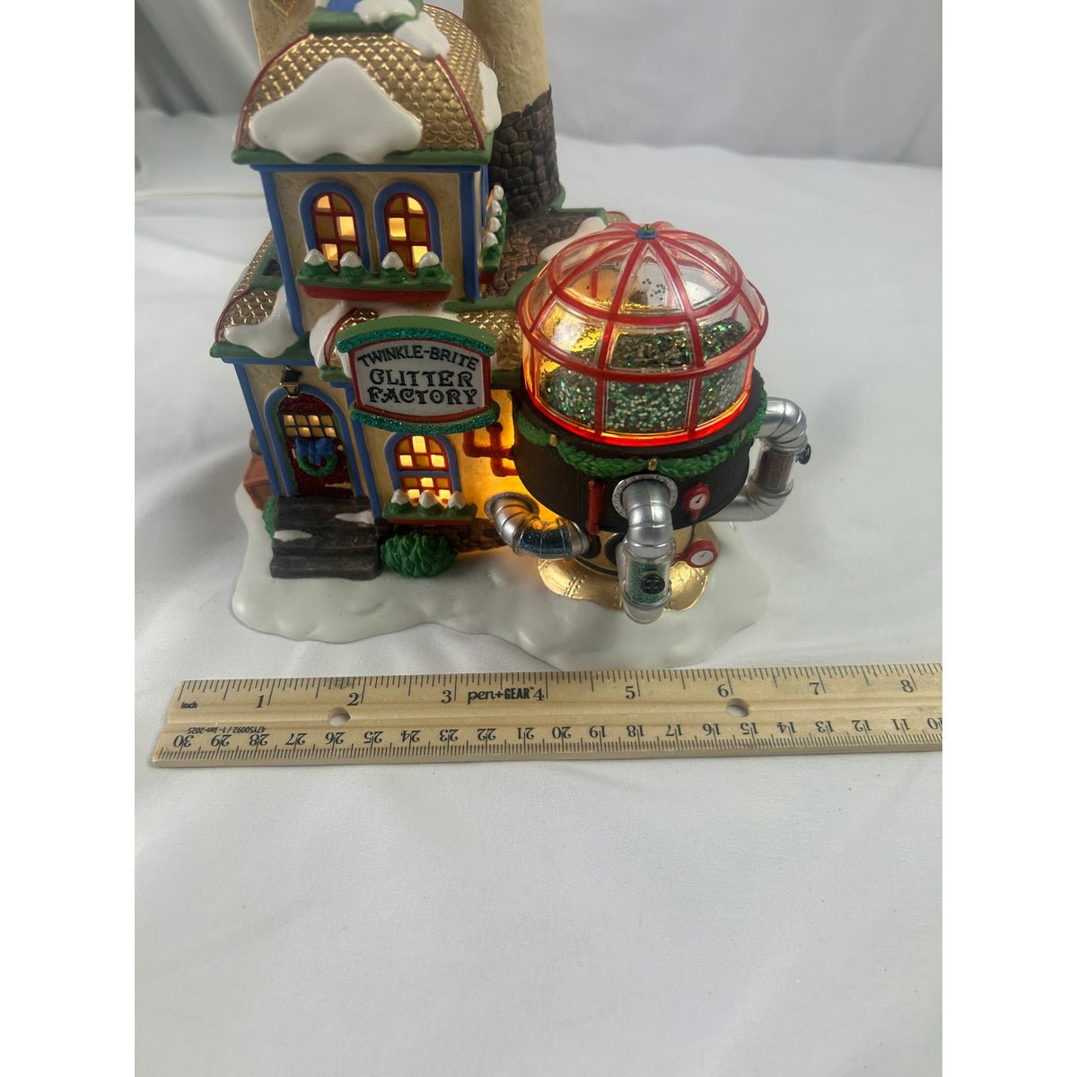 Department 56 Twinkle Brite Glitter Factory 56738 North Pole Series Retired