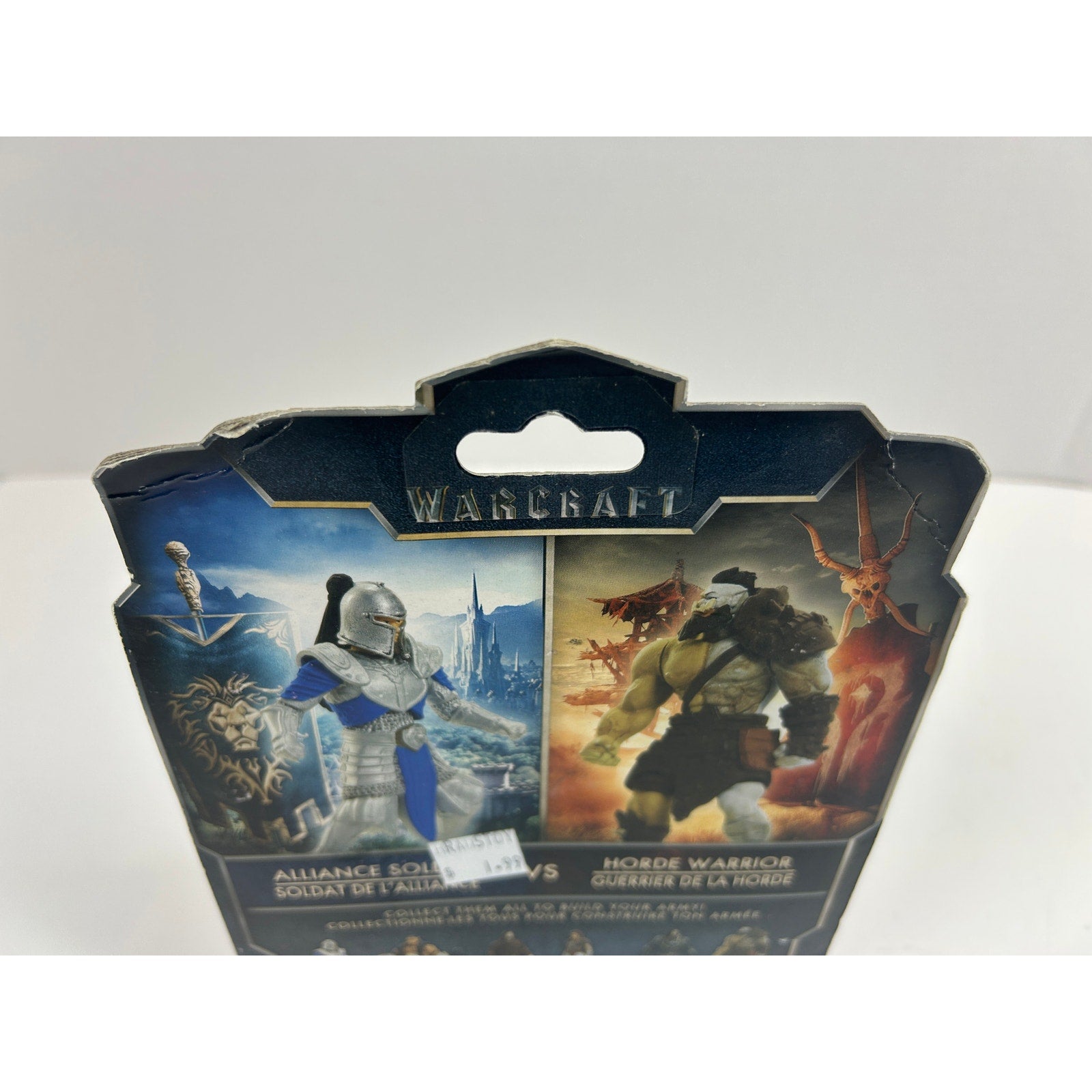 Warcraft Alliance vs Horde 2-Pack Mini Figures NIP