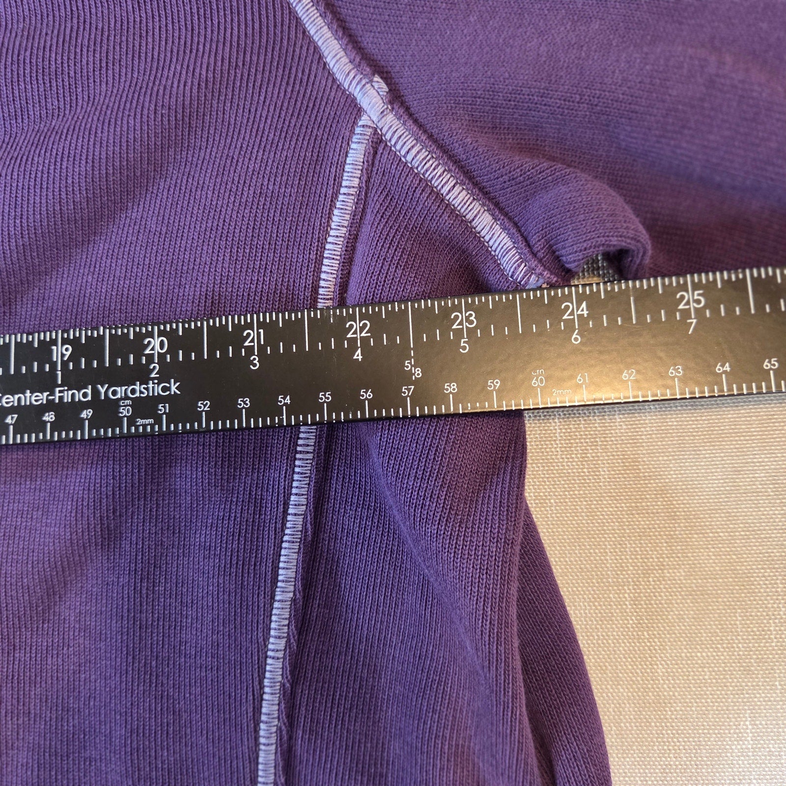 Tommy Bahama Relax 1/4 Zip Sweater XL Purple Cotton Pullover Casual