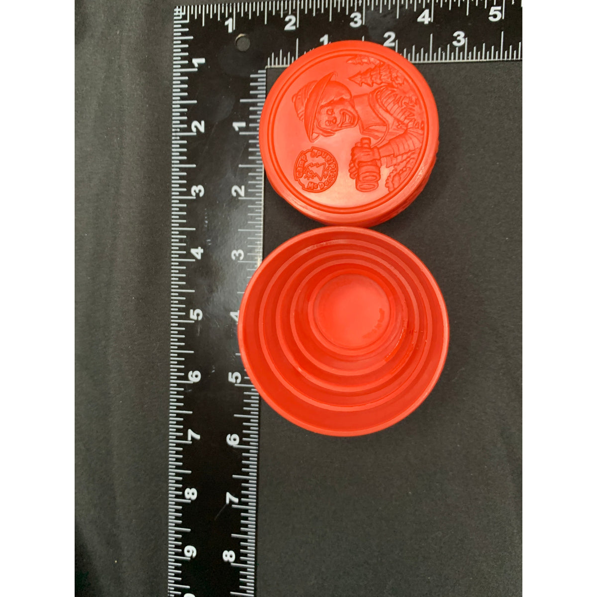 1989 McDonalds Camp McDonaldland Ronald Collapsible Travel Cup Vintage