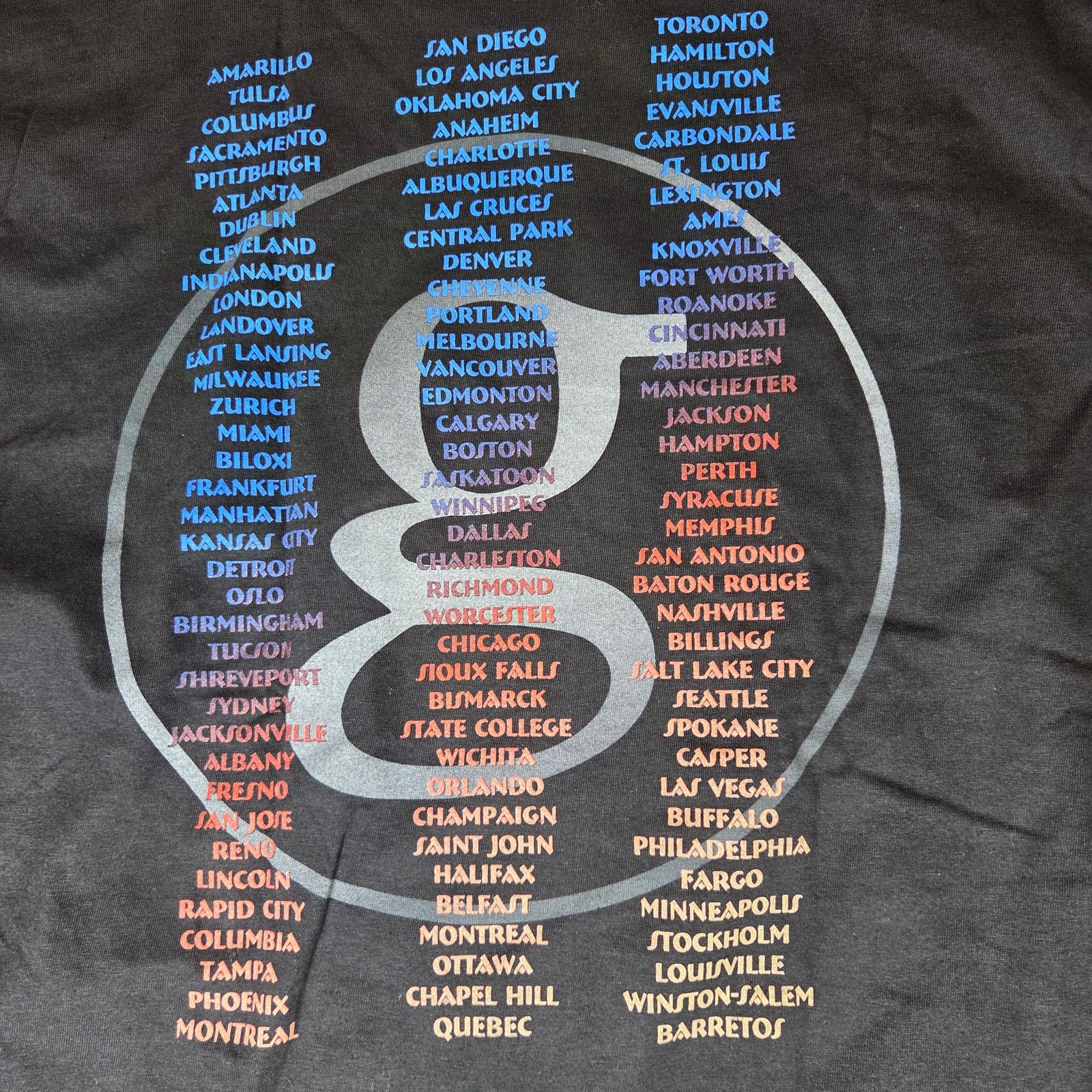 Hanes Beefy-T Garth Brooks 1993 Blue Rose Tour Shirt XL Vintage Concert Tee