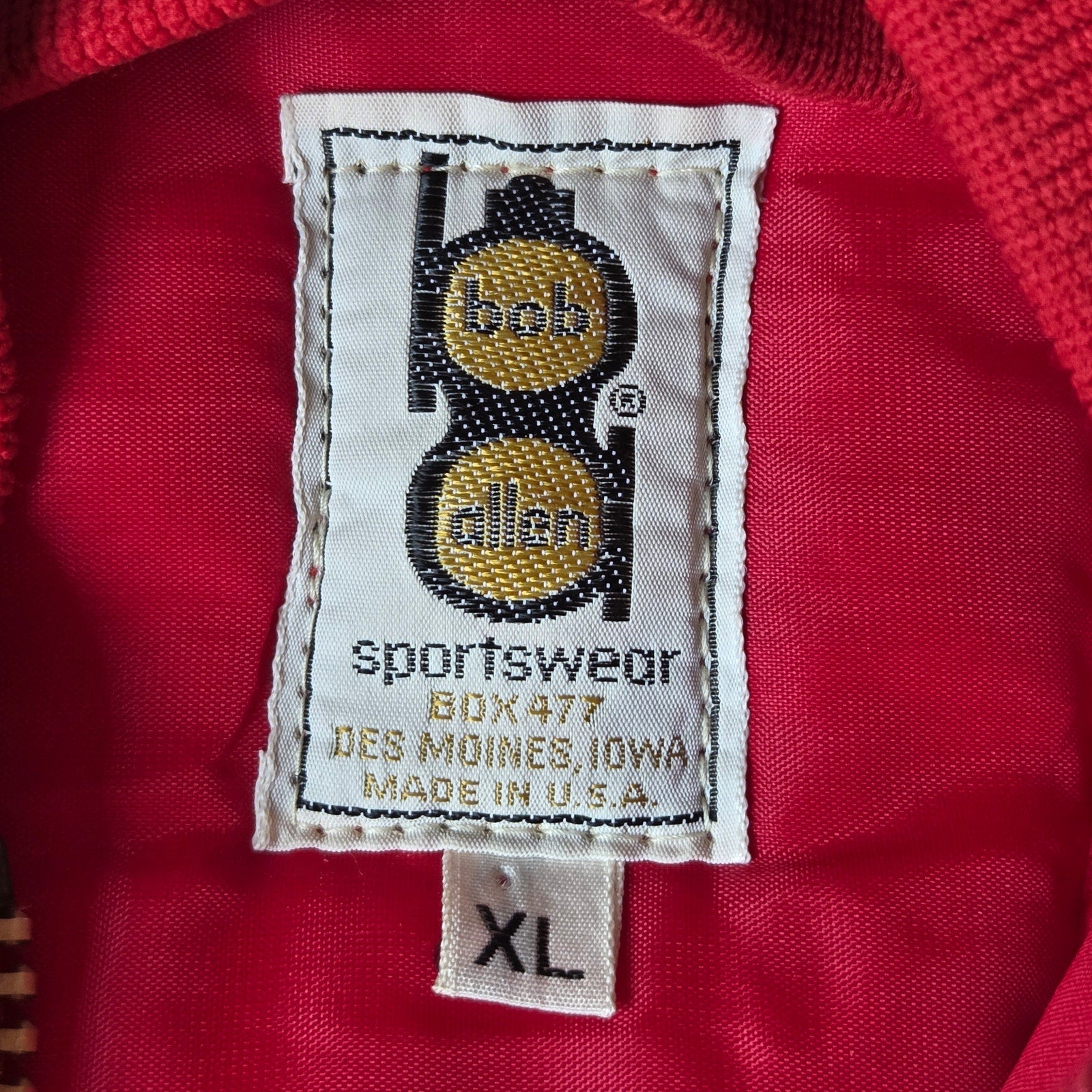 Bob Allen Sportswear Quilted Hunting Coat Jacket USA Made XL