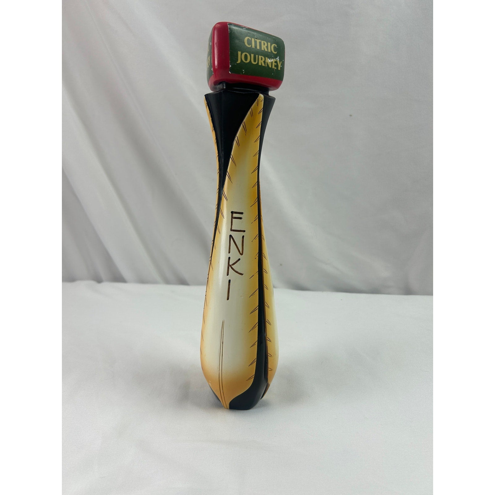 Enki Brewing Citric Journey Pale Ale Beer Tap Handle Victoria MN 2013 Rare