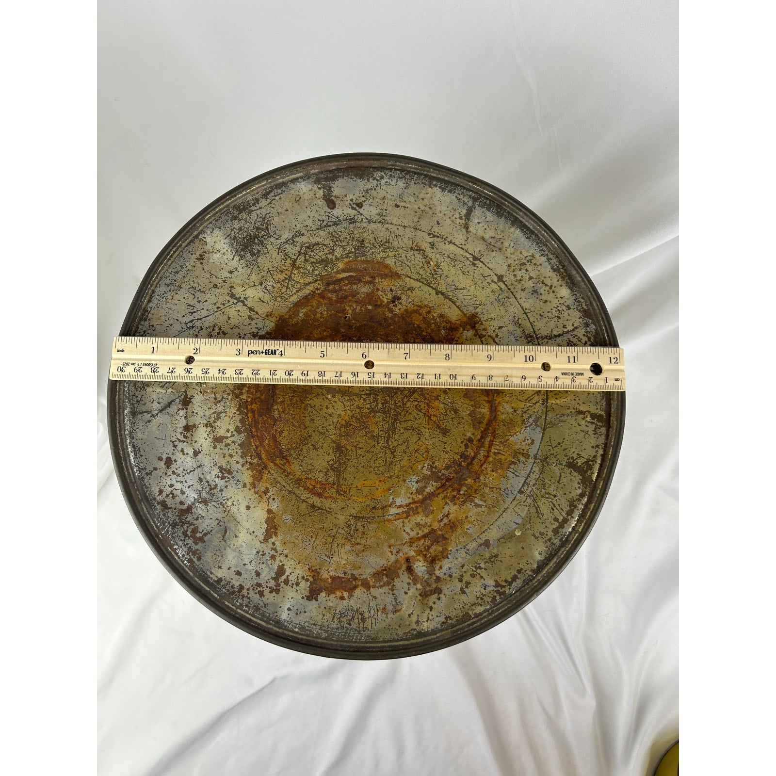 Cudahy Rex Pure Lard Vintage Metal Pail Tin Bucket With Handles