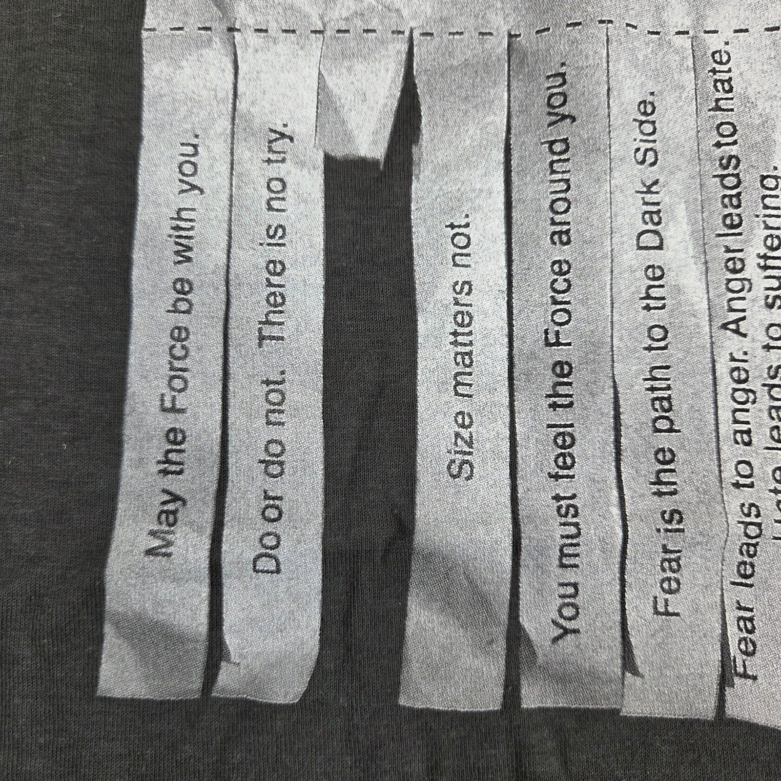 Star Wars Yoda Free Words of Wisdom T-Shirt Men's 3XL Fifth Sun Graphic Tee