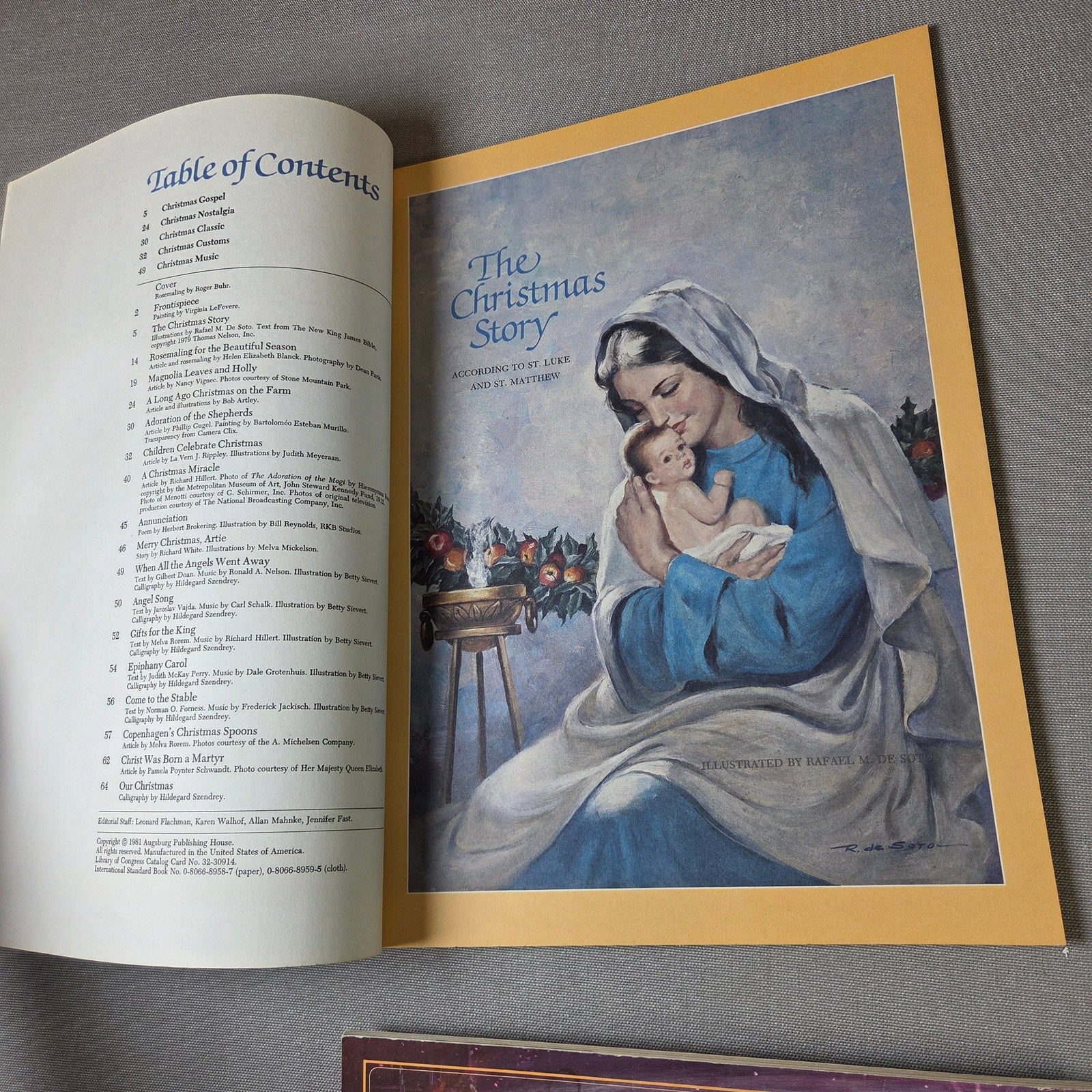 Christmas Annual Literature Art Vol 51 52 + Norges Jul 1982 Holiday Books