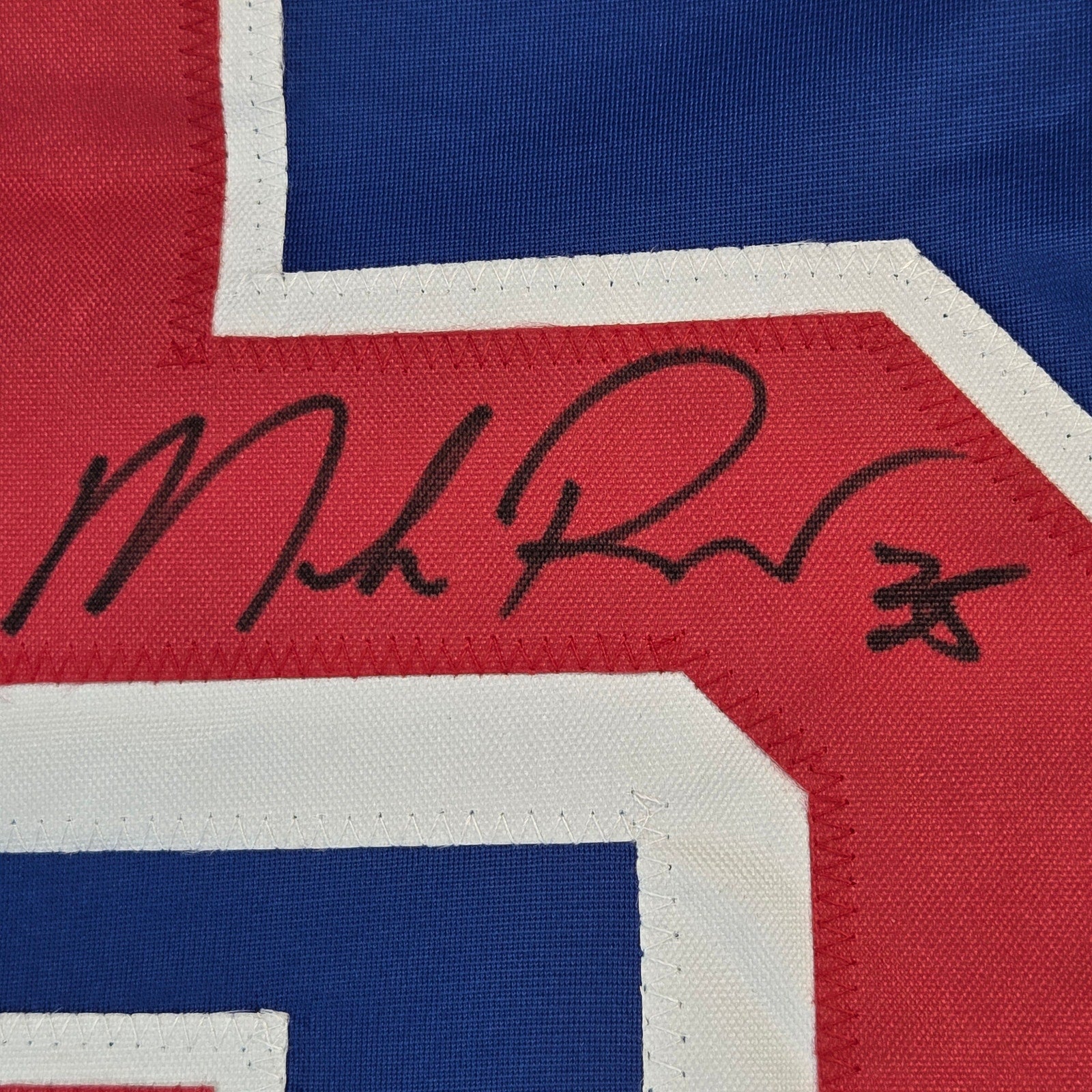 Mike Richter Signed New York Rangers #35 Custom Jersey BAS Witness Auto