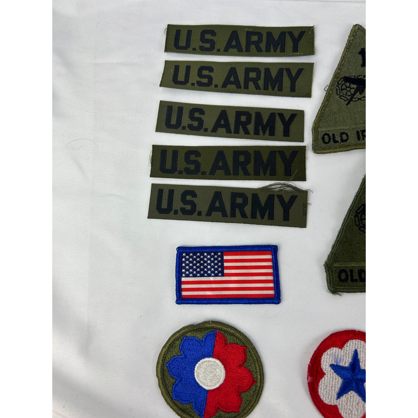 US Army Patch Lot Old Ironsides Spearhead Korea Command Patches