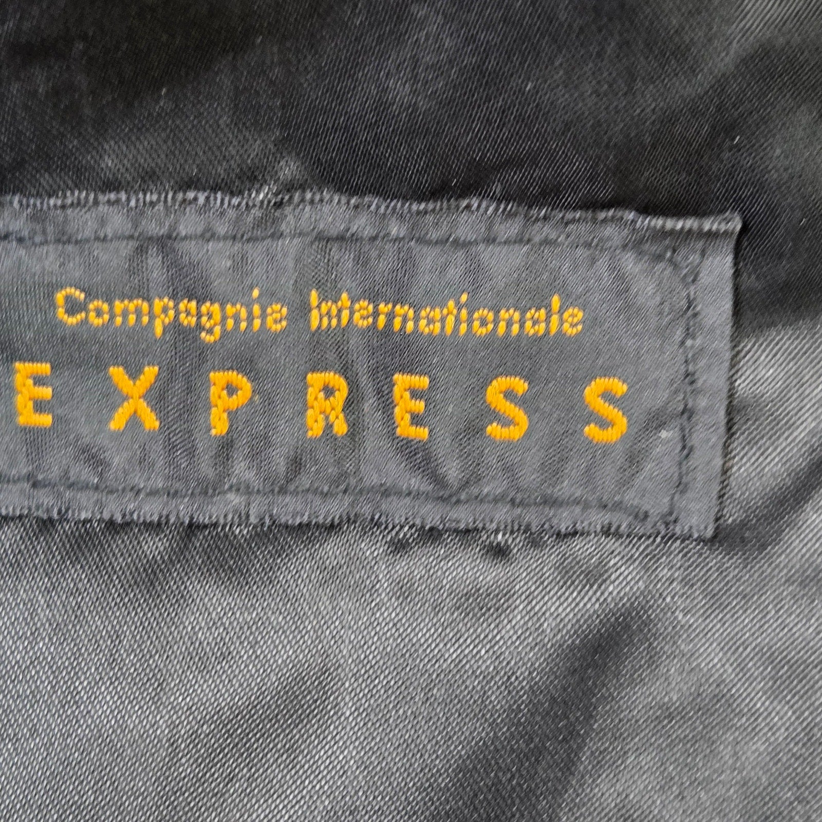 Express Quilted Leather Jacket Womens Small Cropped Bomber Vintage Korea