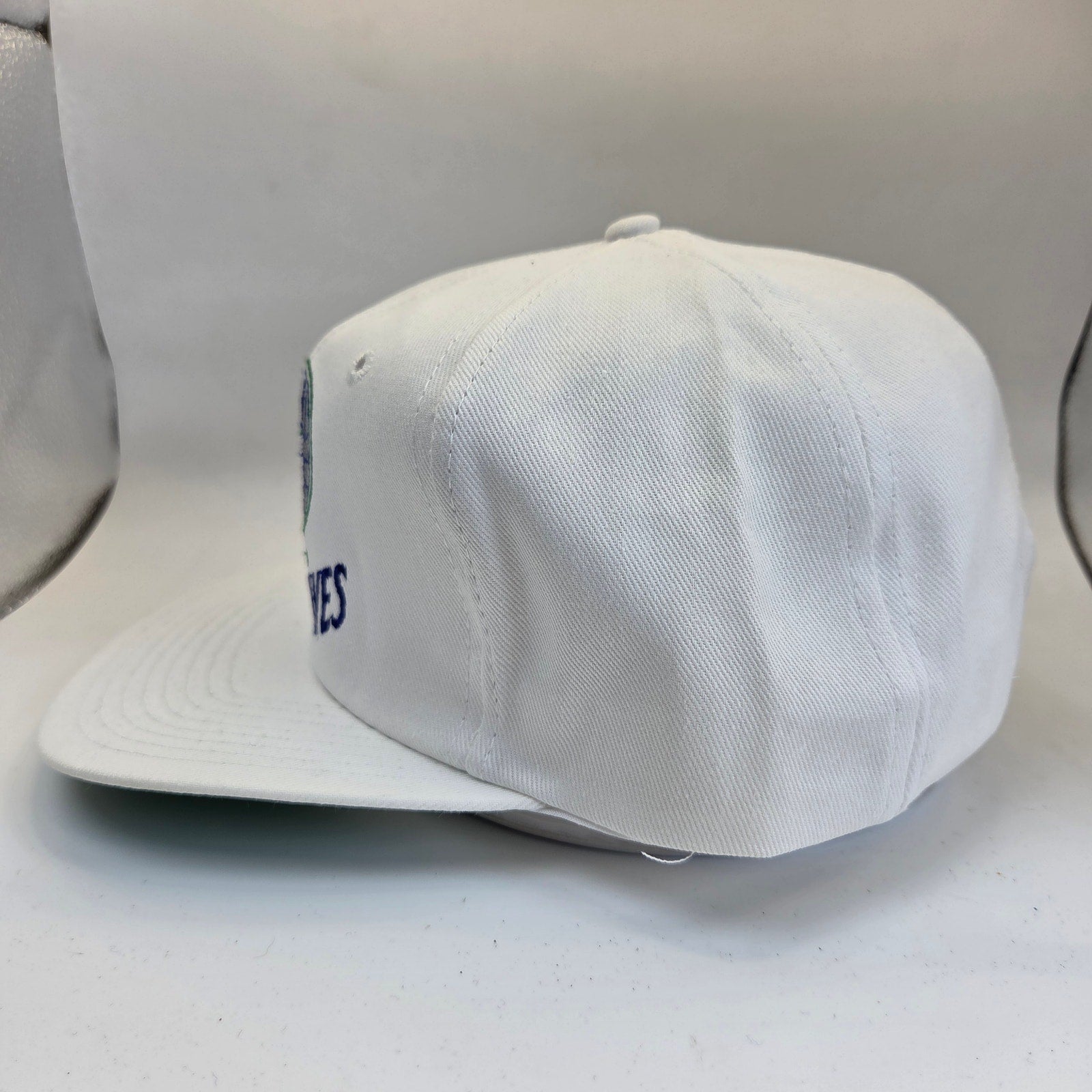 Vintage Minnesota Timberwolves Twins Enterprise Snapback Hat White Taiwan NBA
