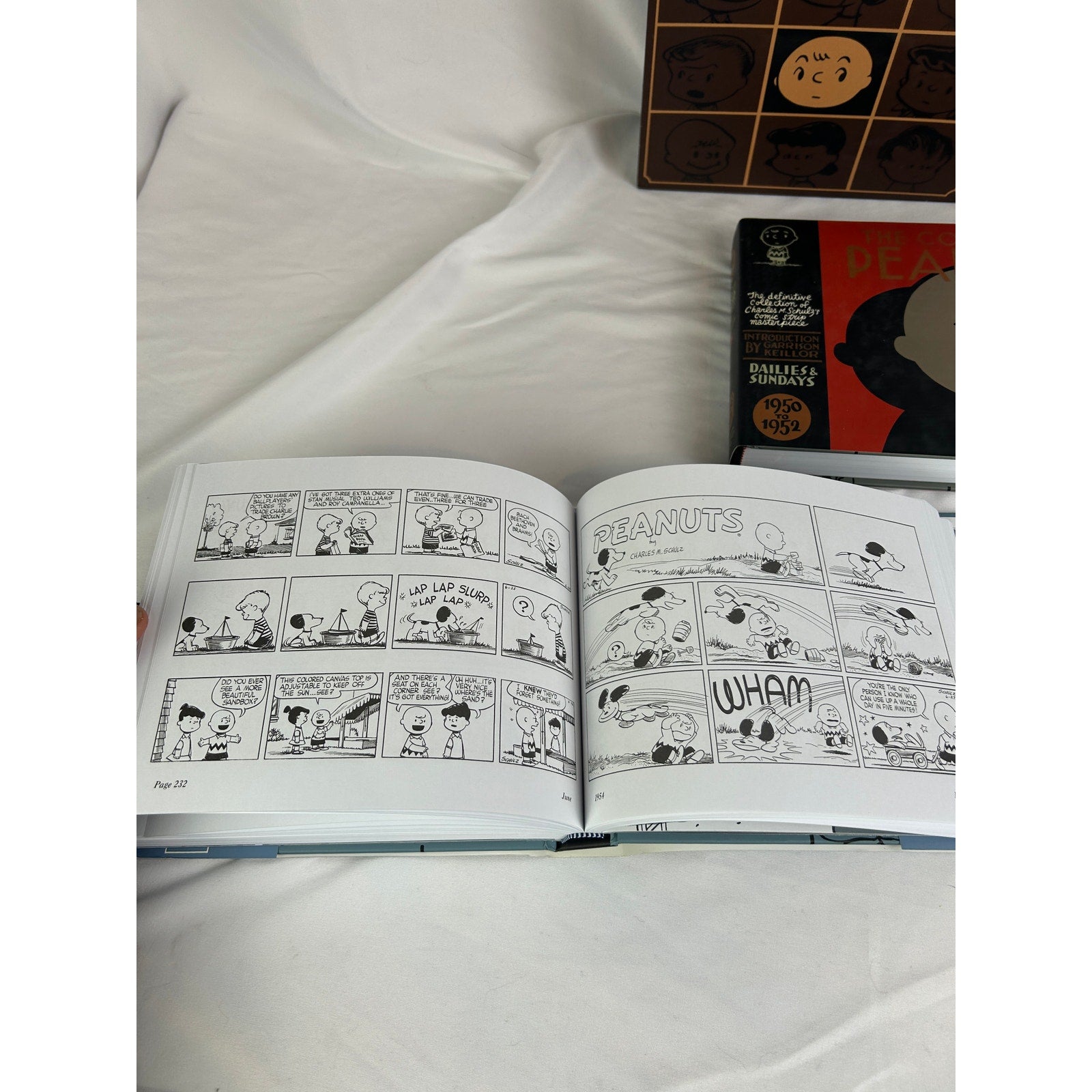 The Complete Peanuts Vol 1-2 Box Set 1950-1954 Fantagraphics Hard Cover