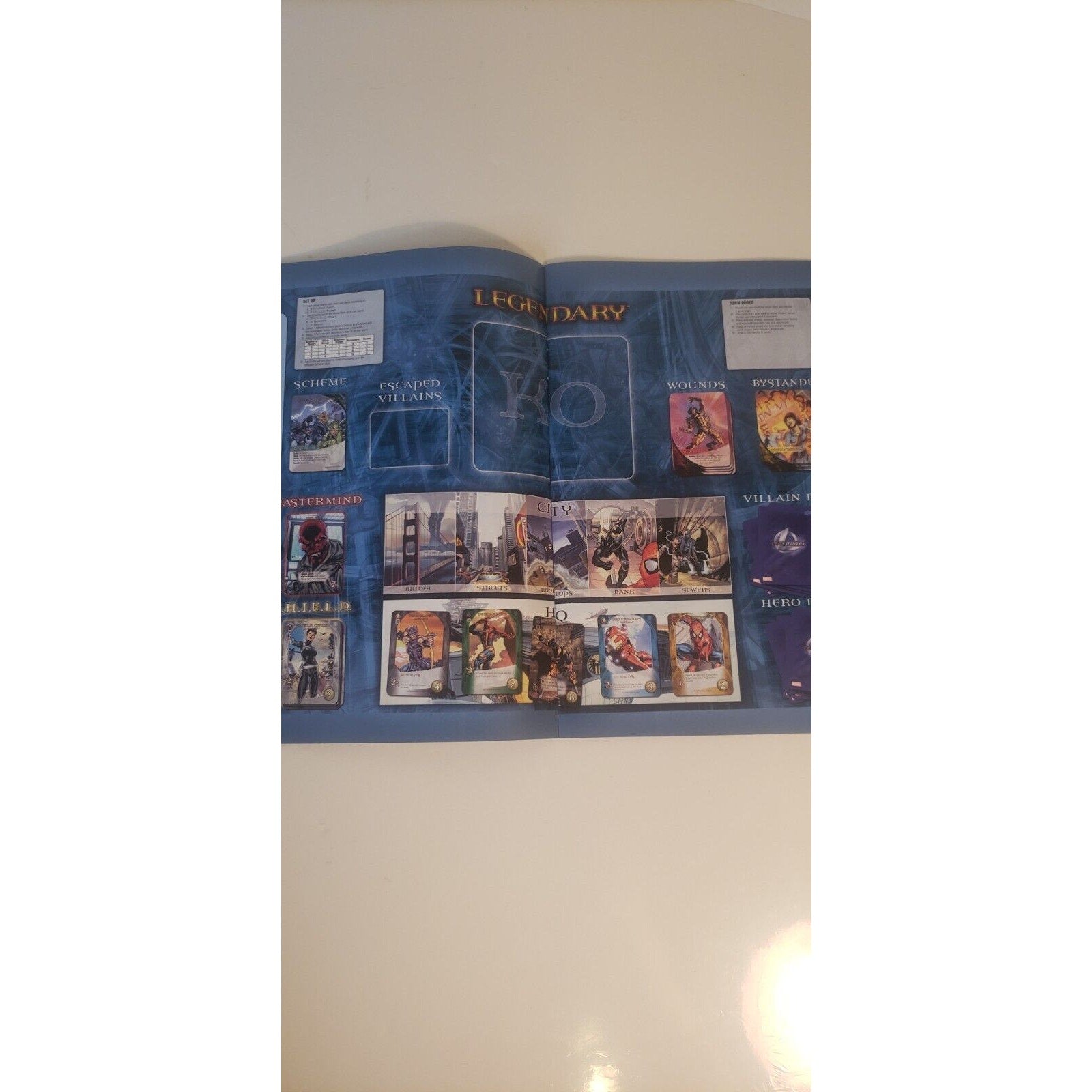 Upper Deck LEGENDARY A Marvel Deck Building Game ~ 100% Complete ~ MINT!