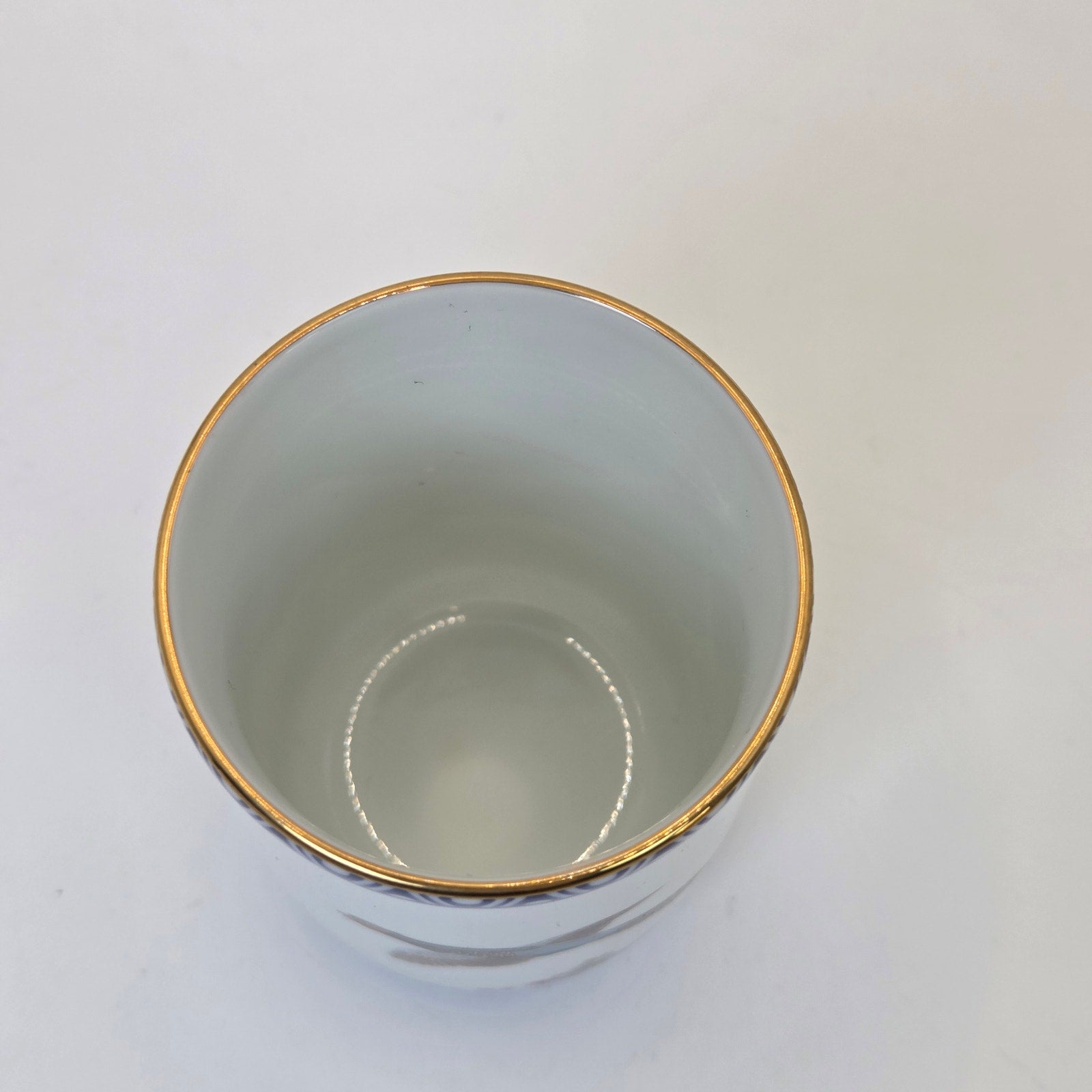 Franklin Mint 1985 Fine Porcelain Tea Cup Pheasant Bird Floral Japan