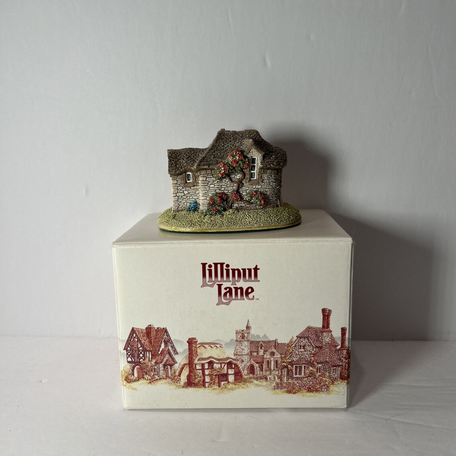 Lilliput Lane Pixie House Cottage Miniature 1992 Handmade England w Box