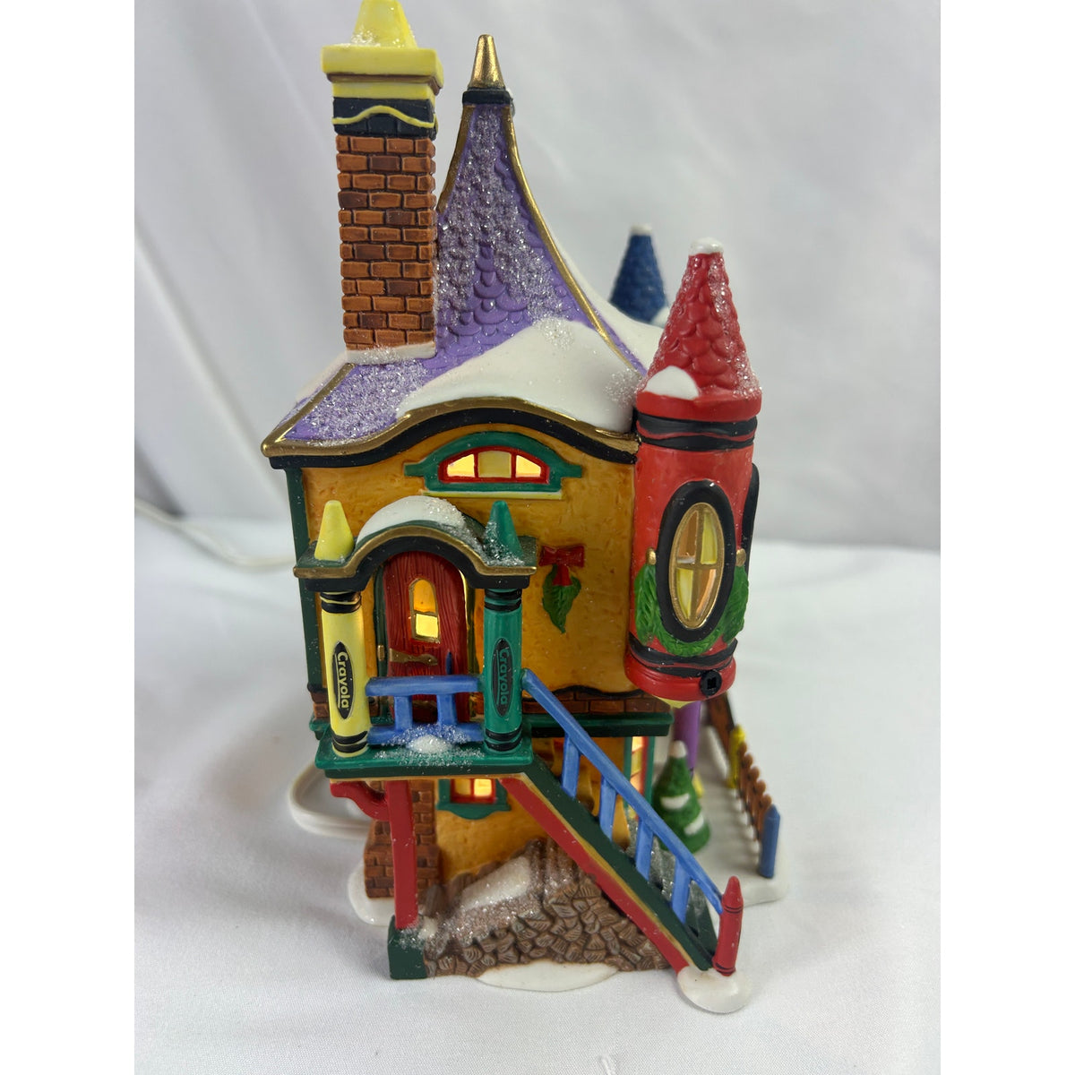 Department 56 Crayola Polar Palette Art Center 56726 North Pole Series 2000
