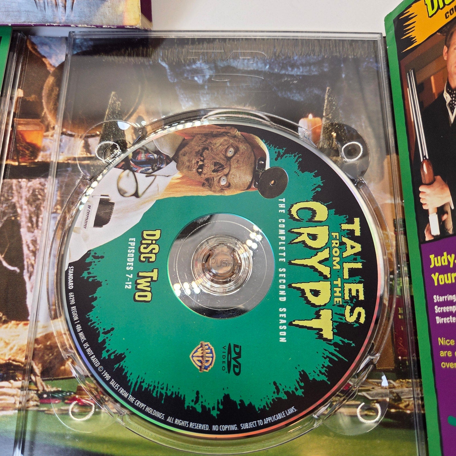 Tales From The Crypt Complete Second Season 3 Disc DVD Box Set HBO Horror