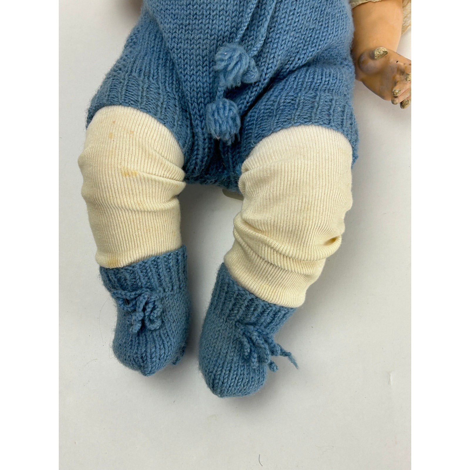 Antique Kestner 257 bisque baby 18in Germany sleep eyes open mouth