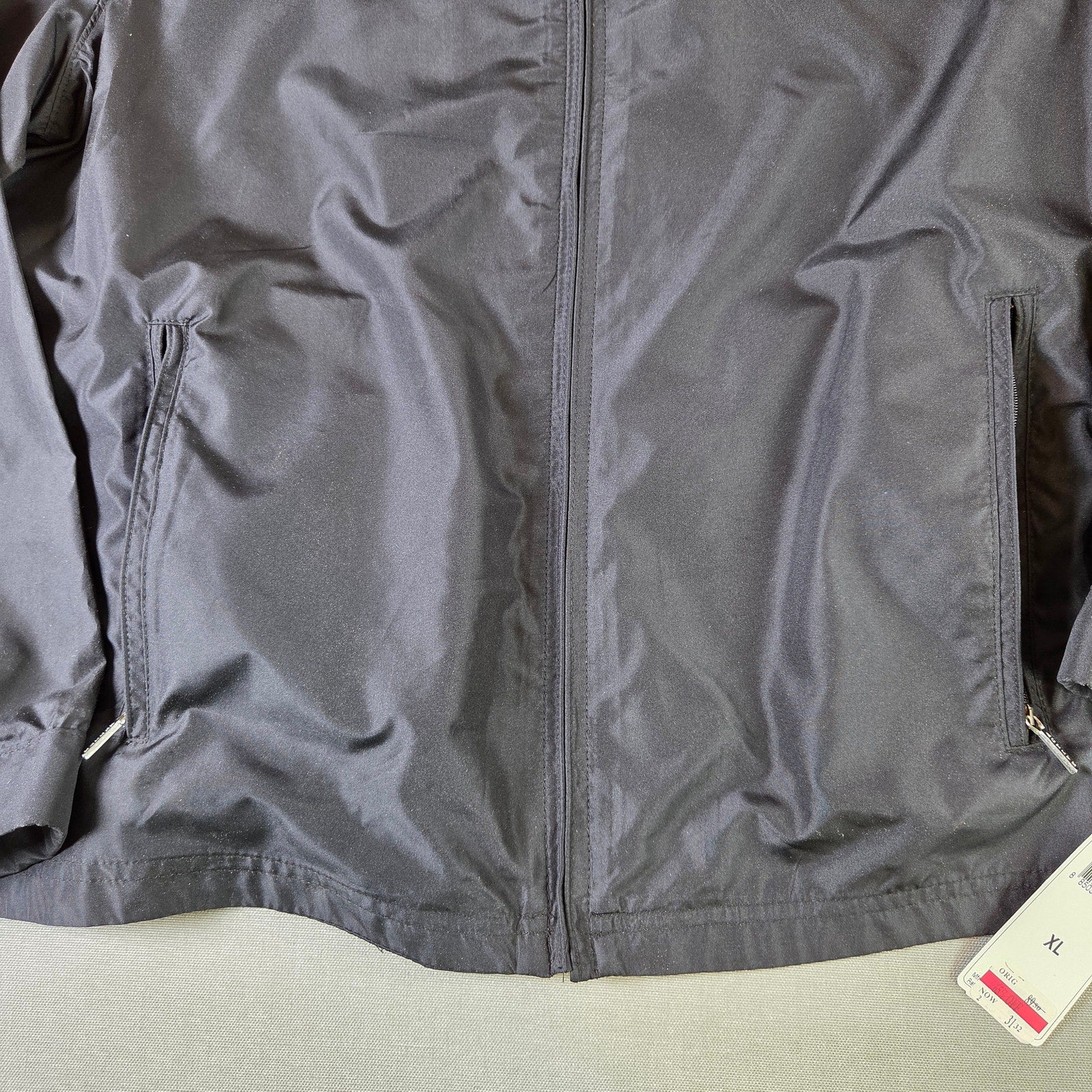 Lauren Ralph Lauren Active Windbreaker Jacket Womens XL Full Zip Crest
