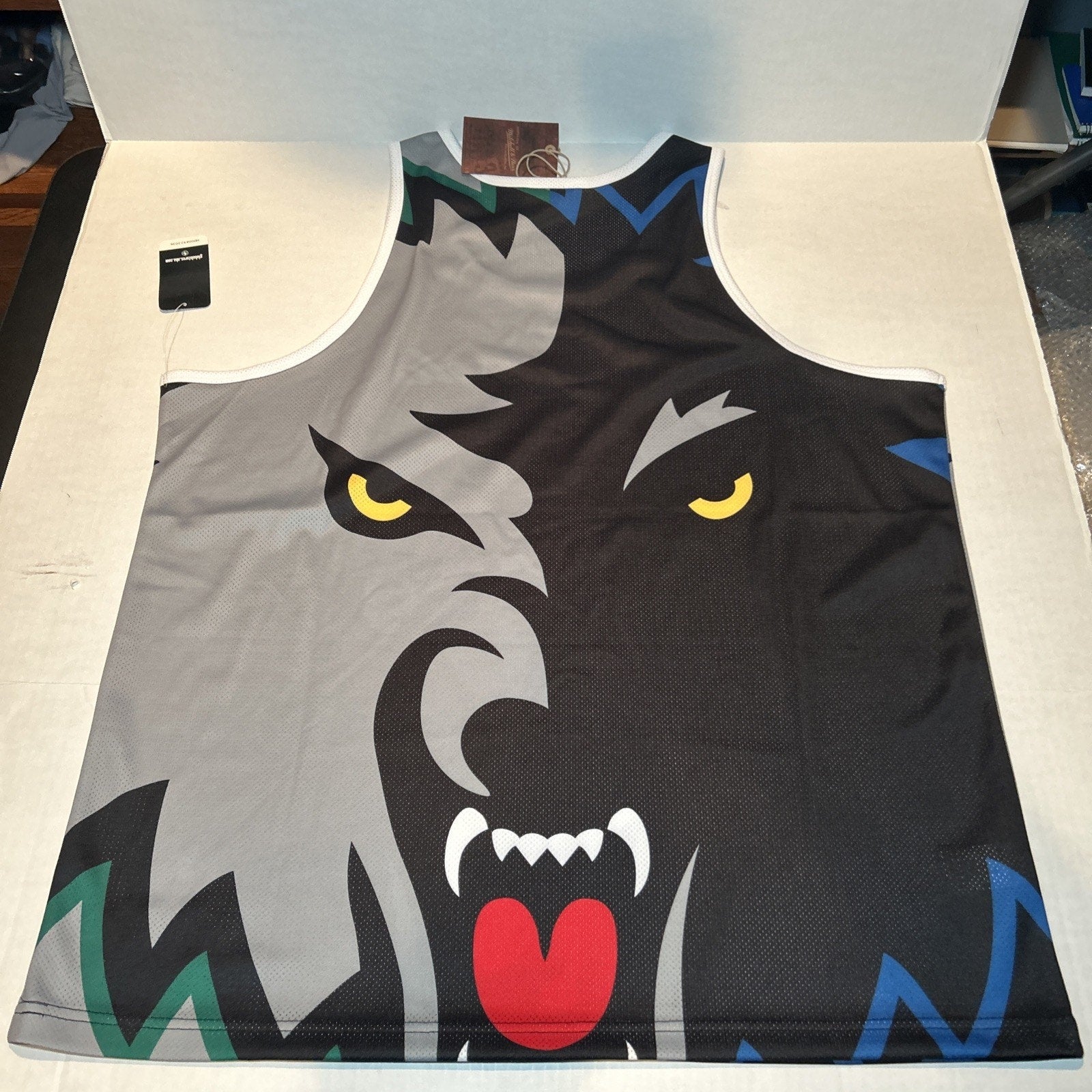 Kevin Garnett Timberwolves Mitchell & Ness NBA Sublimated Player Tank Size 3XL